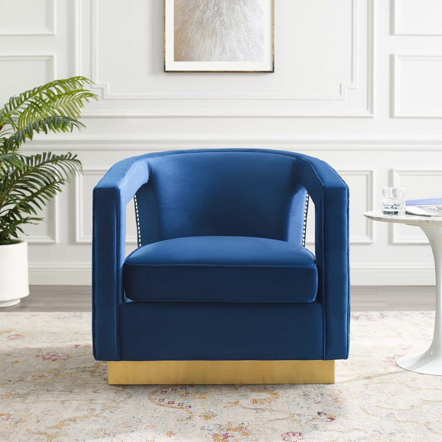 Modway Frolick Performance Velvet Armchair | Armchairs | 