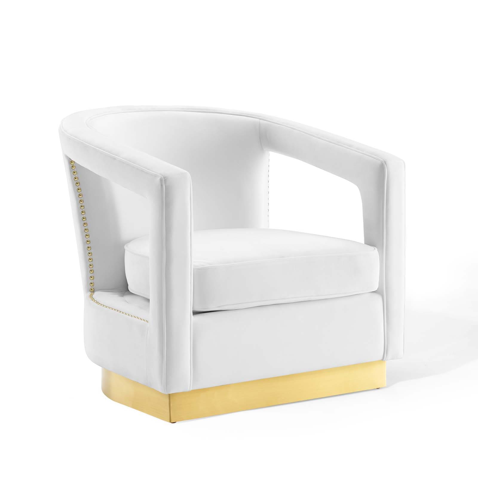 Modway Frolick Performance Velvet Armchair | Armchairs | 