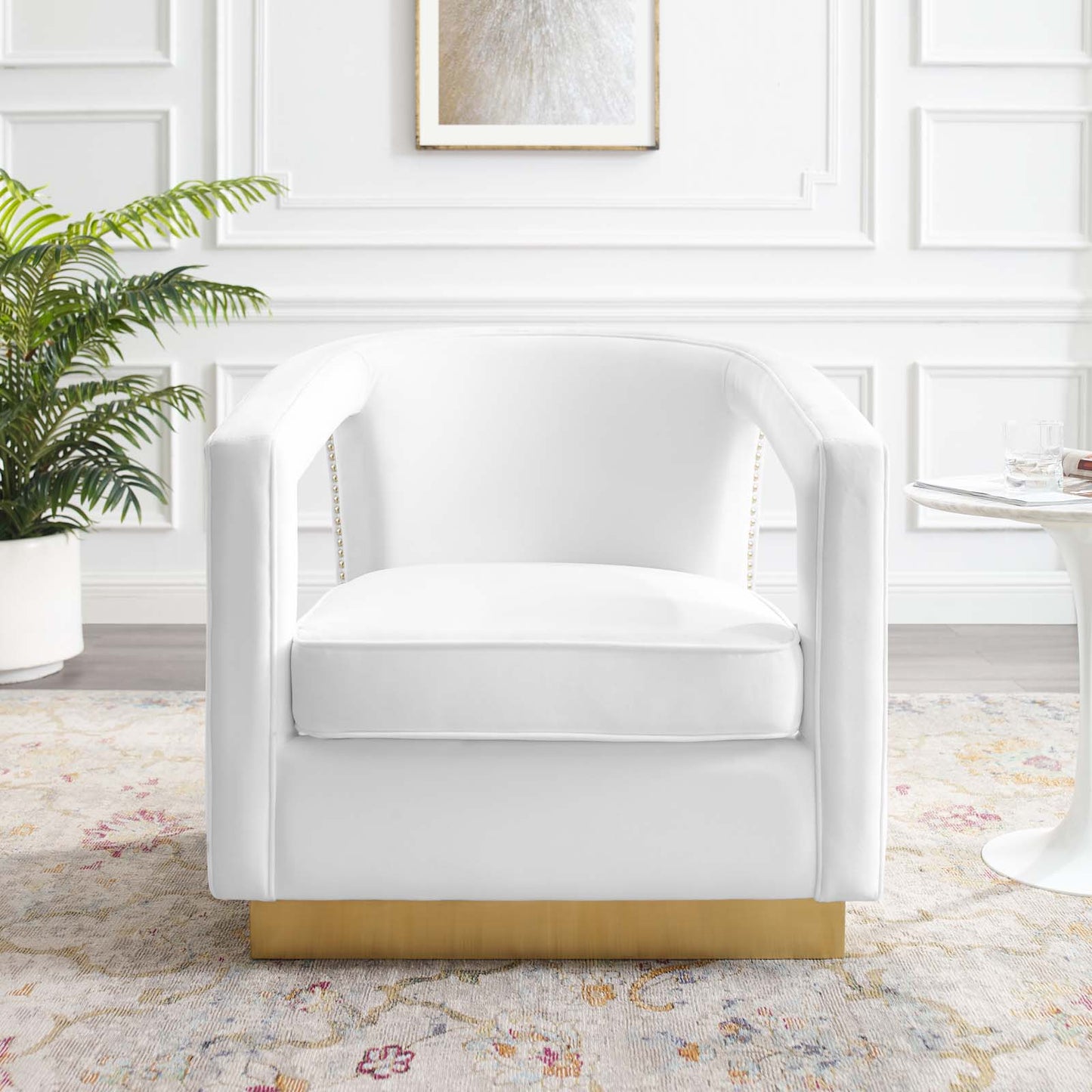 Modway Frolick Performance Velvet Armchair | Armchairs | 