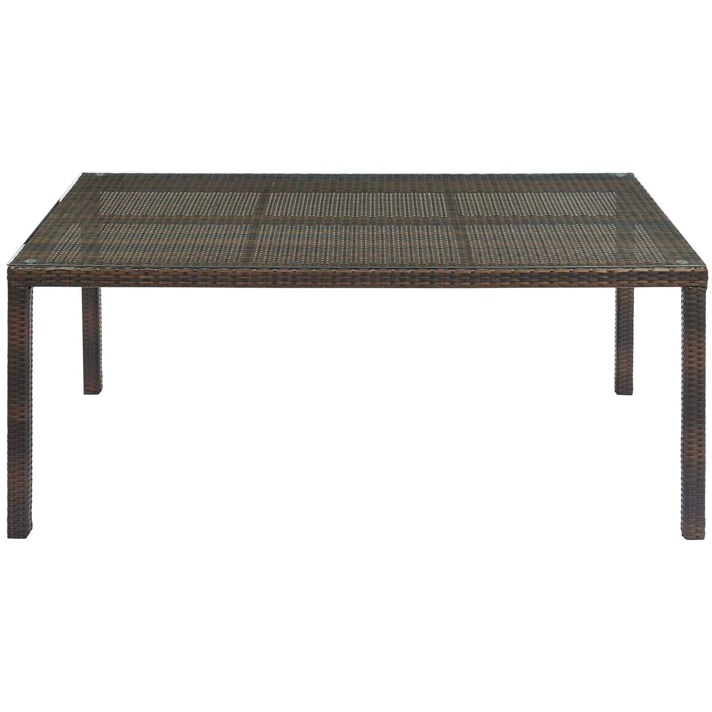 Modway Conduit 5 Piece Outdoor Patio Wicker Rattan Set | Outdoor Sofas, Loveseats & Sectionals | 