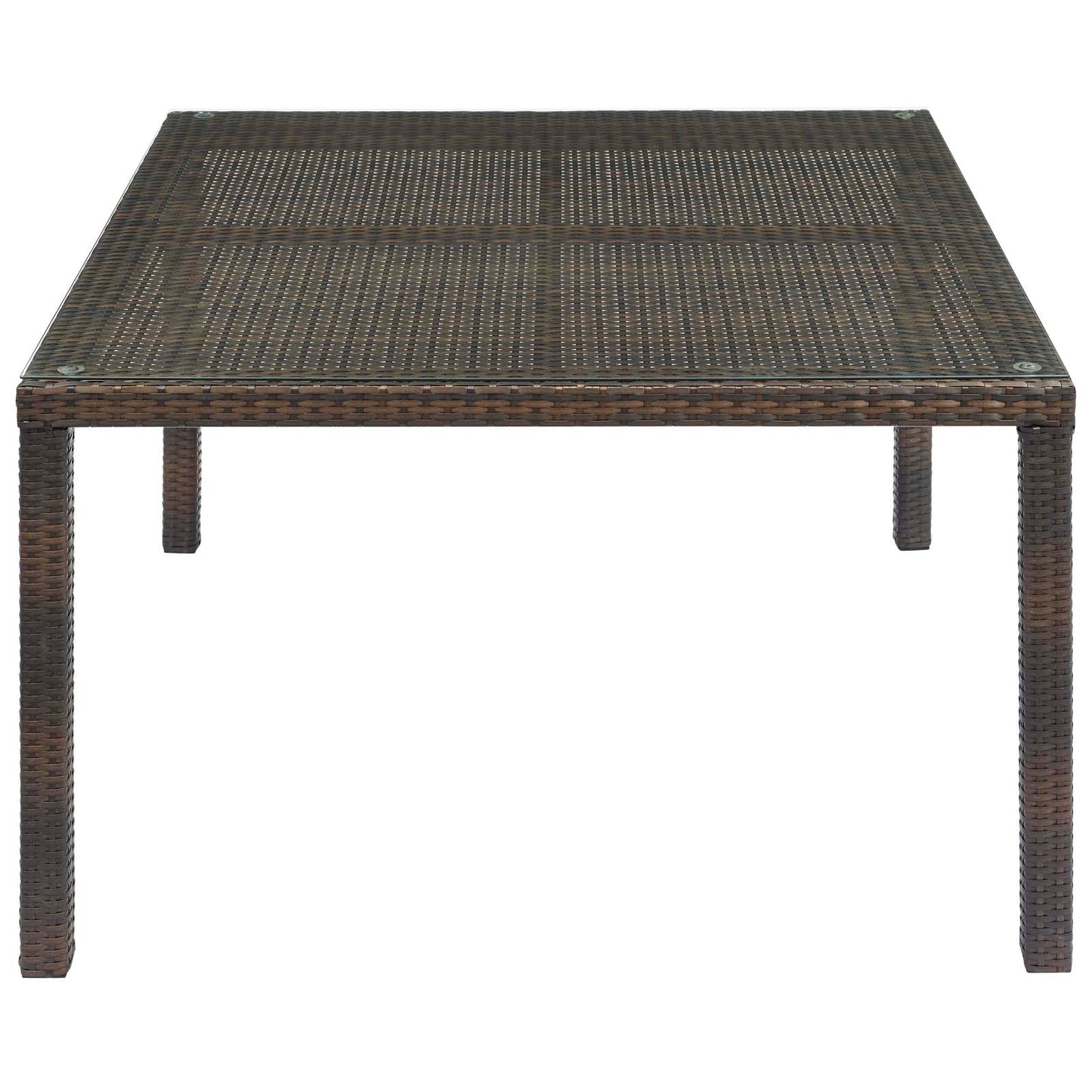 Modway Conduit 5 Piece Outdoor Patio Wicker Rattan Set | Outdoor Sofas, Loveseats & Sectionals | 