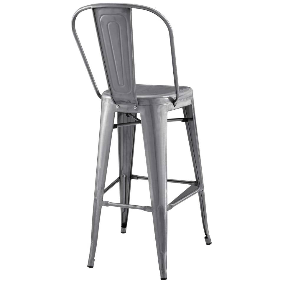 Modway Promenade Bar Side Stool Set of 4 |  | Modishstore-5