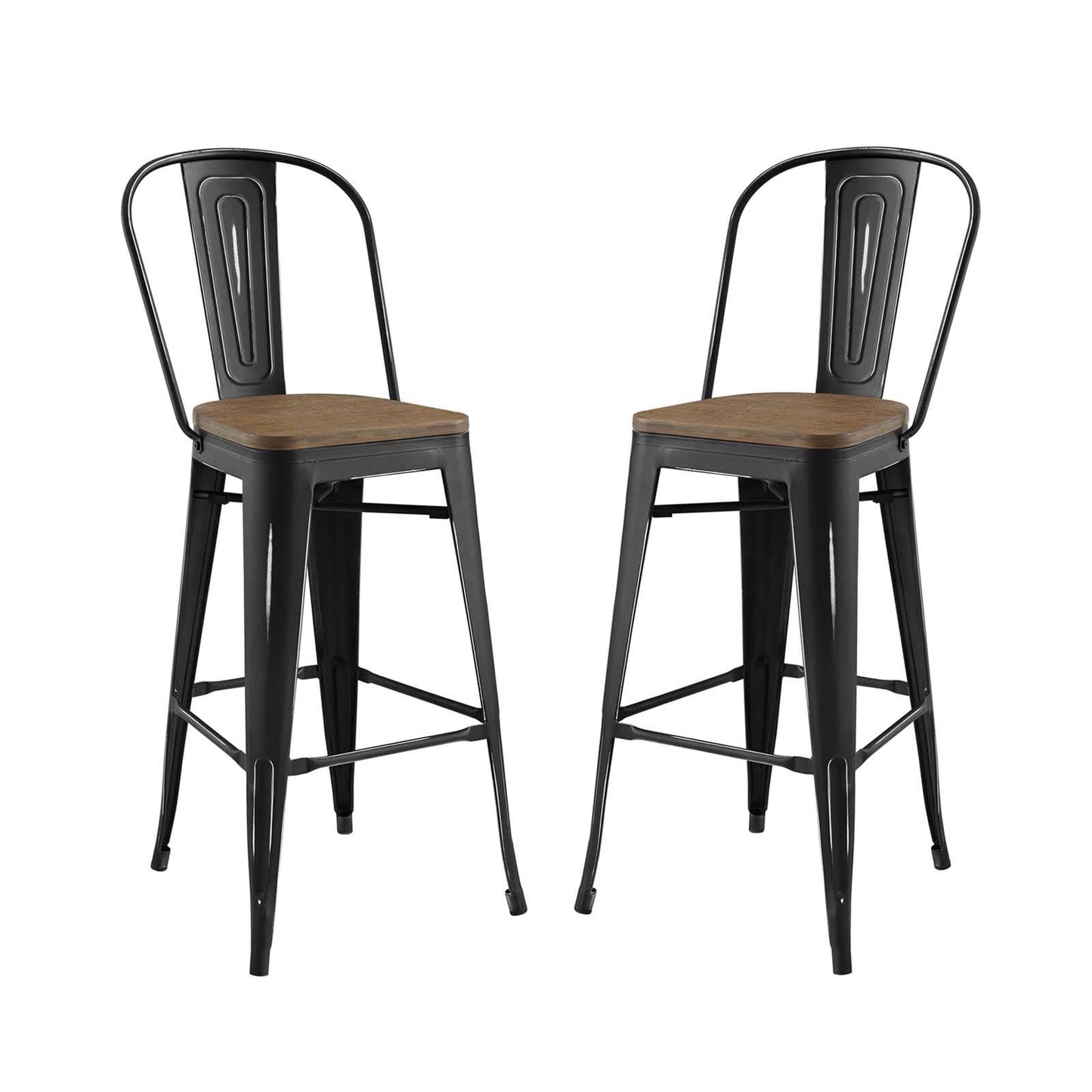 Modway Promenade Bar Stool Set of 2 | Bar Stools | Modishstore-2