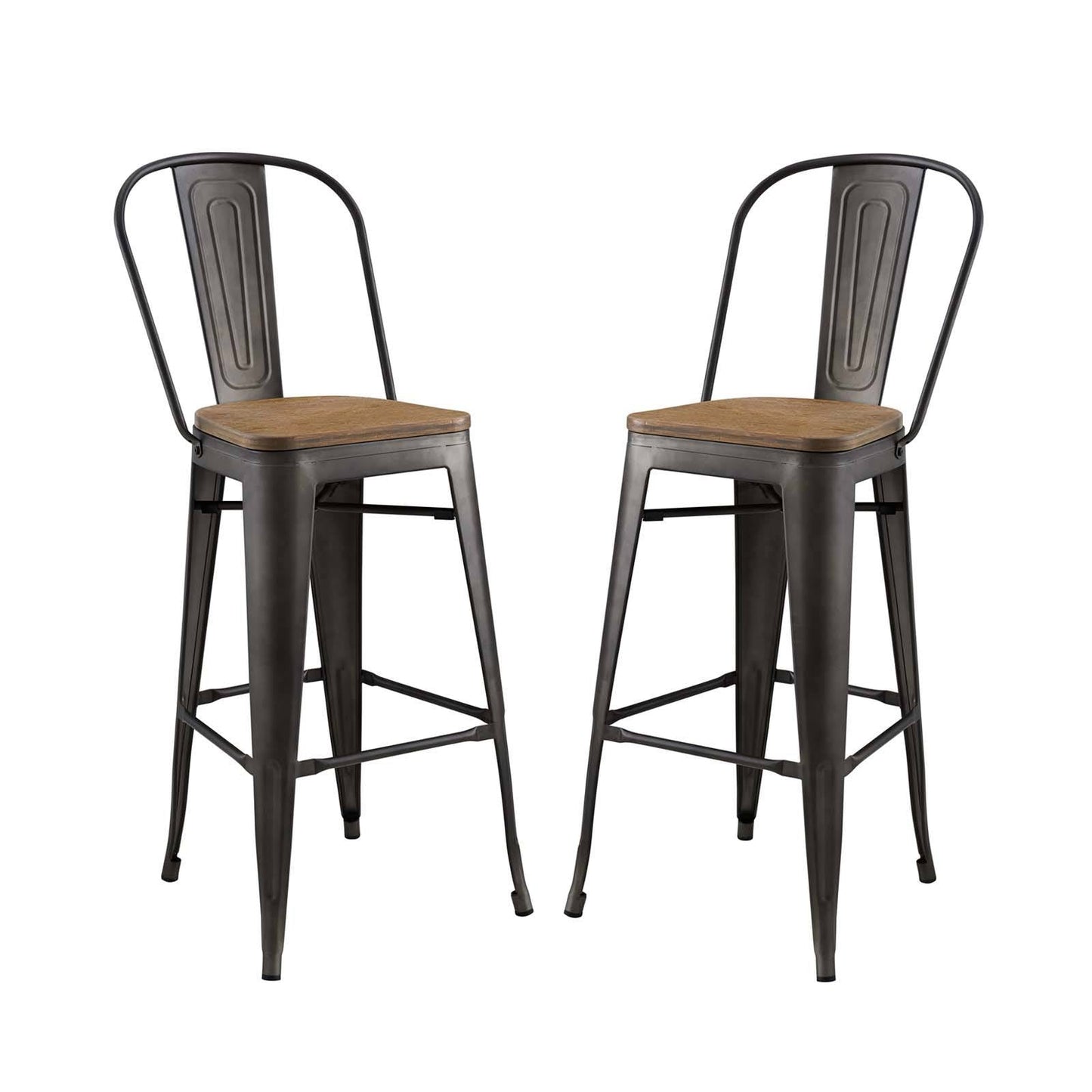 Modway Promenade Bar Stool Set of 2 | Bar Stools | Modishstore-3