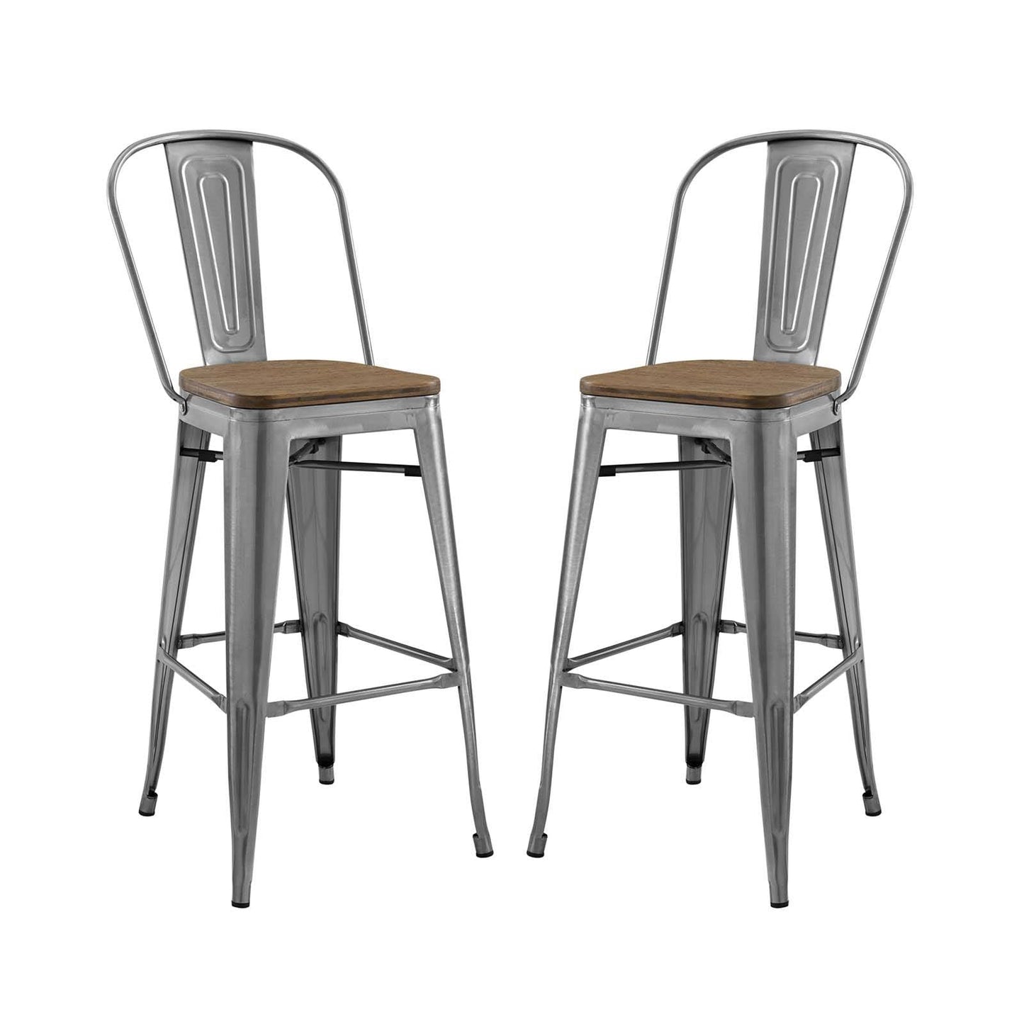 Modway Promenade Bar Stool Set of 2 | Bar Stools | Modishstore-8