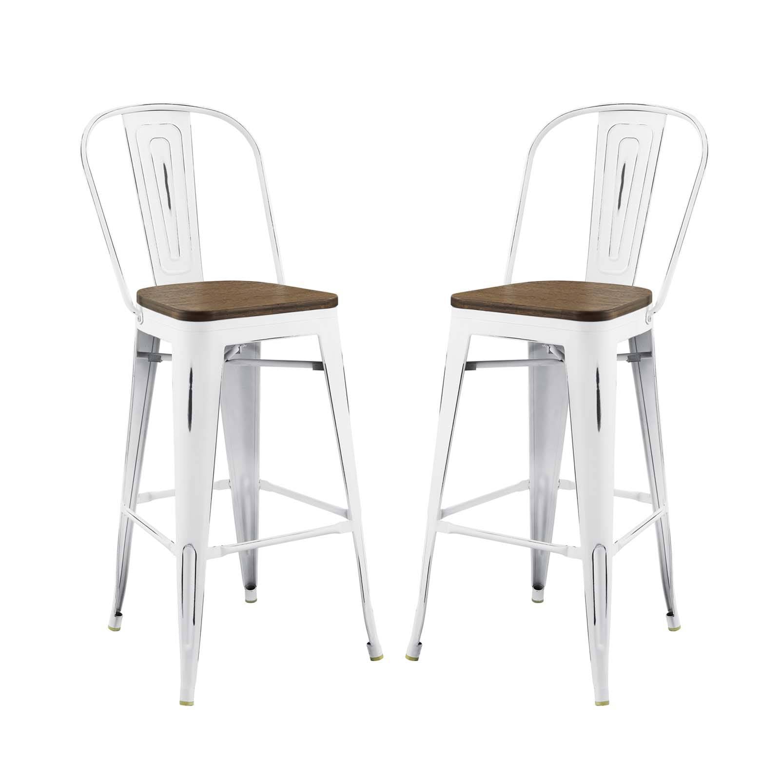 Modway Promenade Bar Stool Set of 2 | Bar Stools | Modishstore-9
