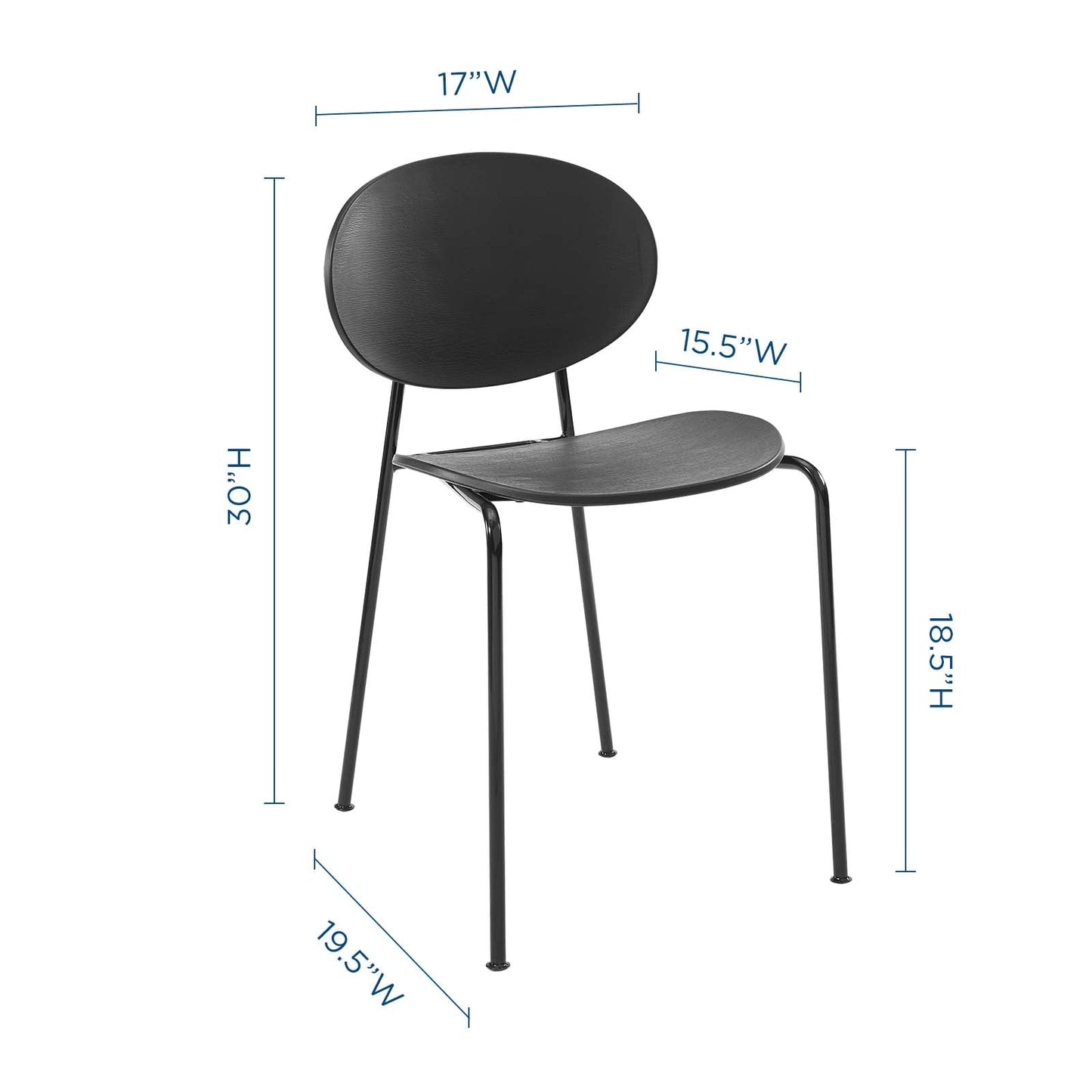 Modway Palette Dining Side Chair Set of 2 | Dining Chairs | Modishstore-6