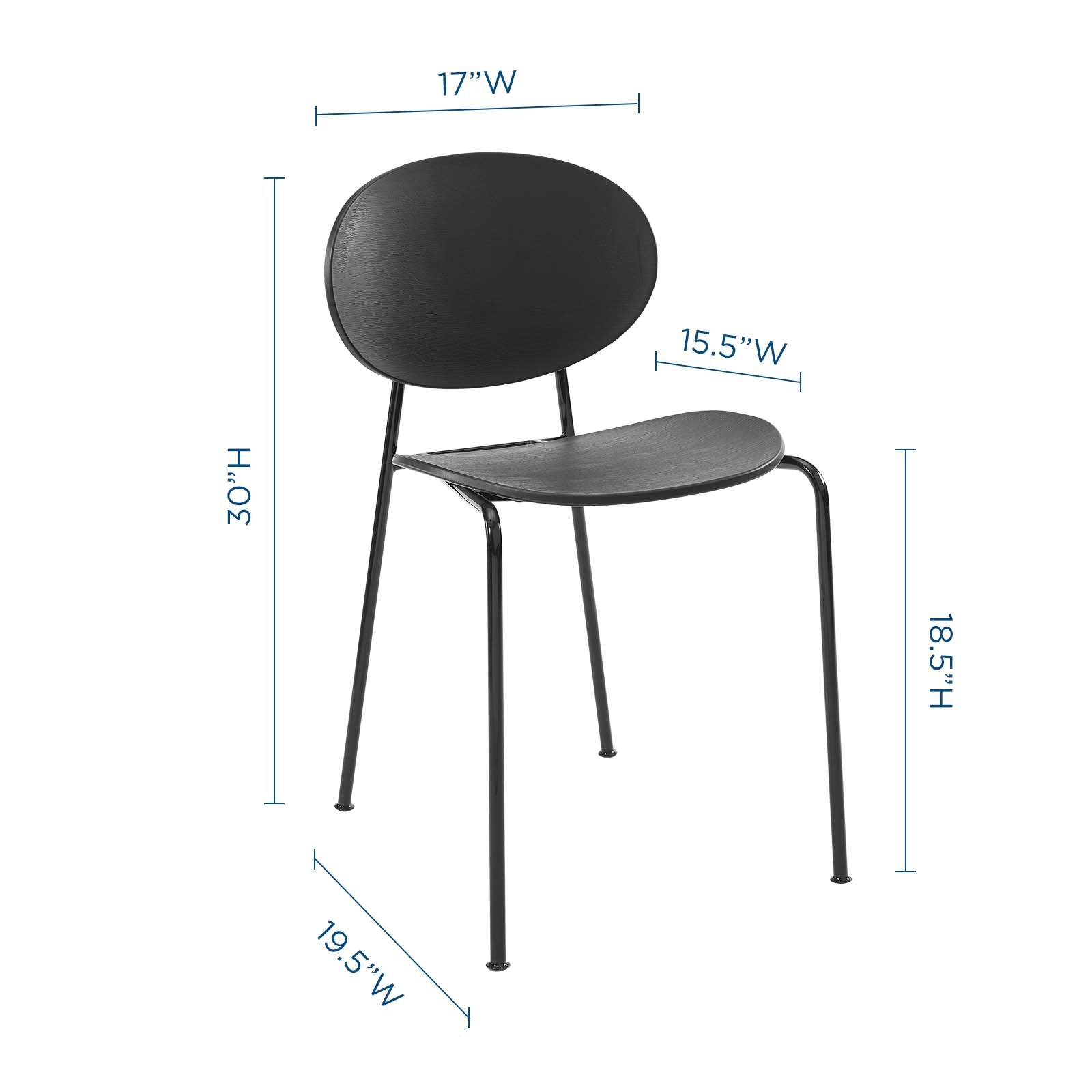 Modway Palette Dining Side Chair Set of 2 | Dining Chairs | Modishstore-6
