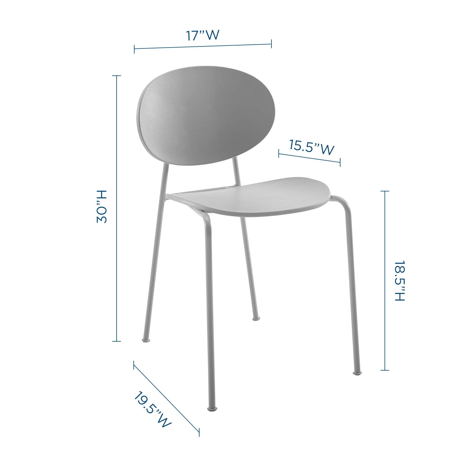 Modway Palette Dining Side Chair Set of 2 | Dining Chairs | Modishstore-21