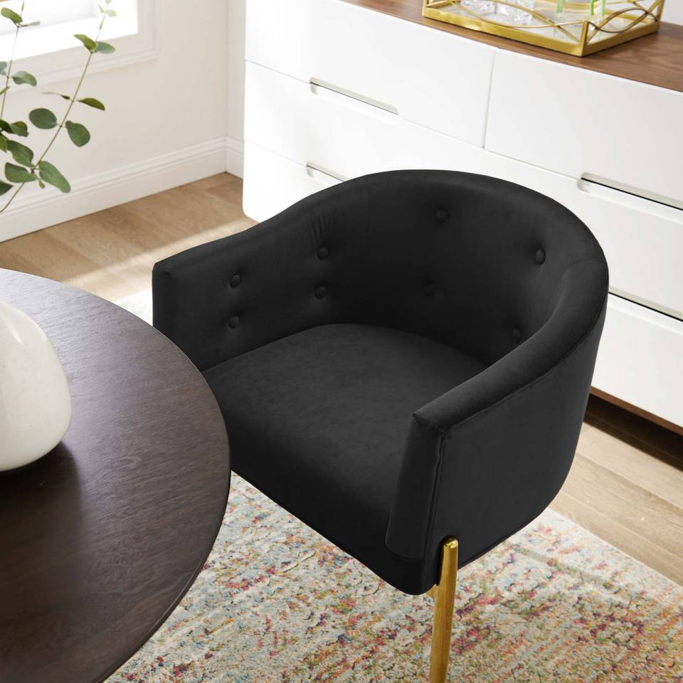 Modway Savour Tufted Performance Velvet Accent Chair | Accent Chairs | Modishstore-2