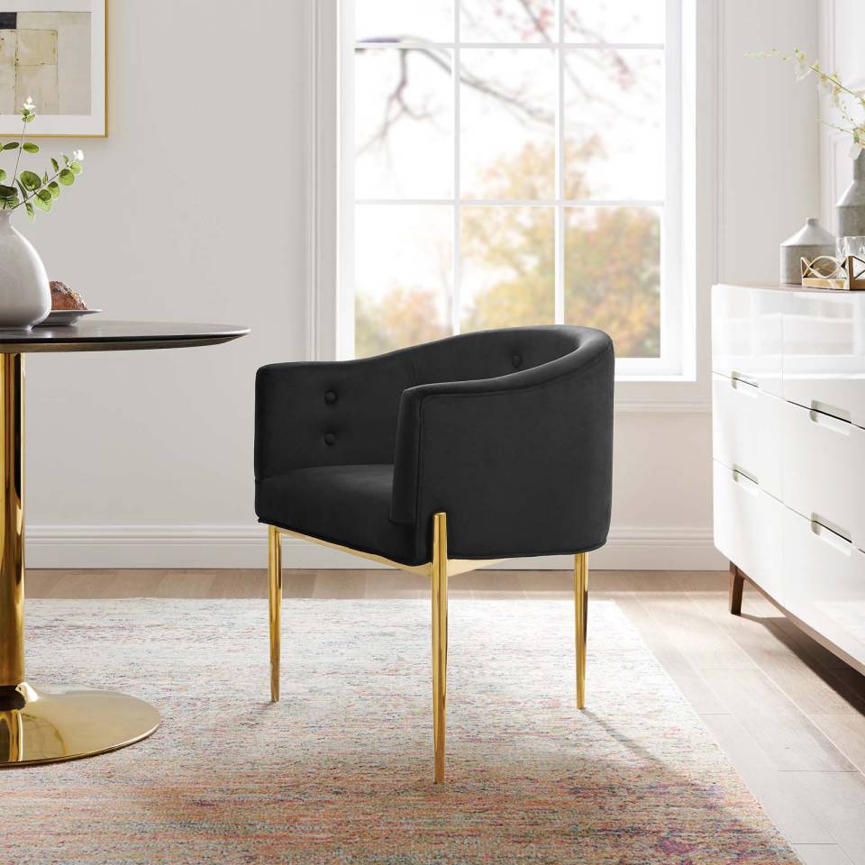 Modway Savour Tufted Performance Velvet Accent Chair | Accent Chairs | Modishstore