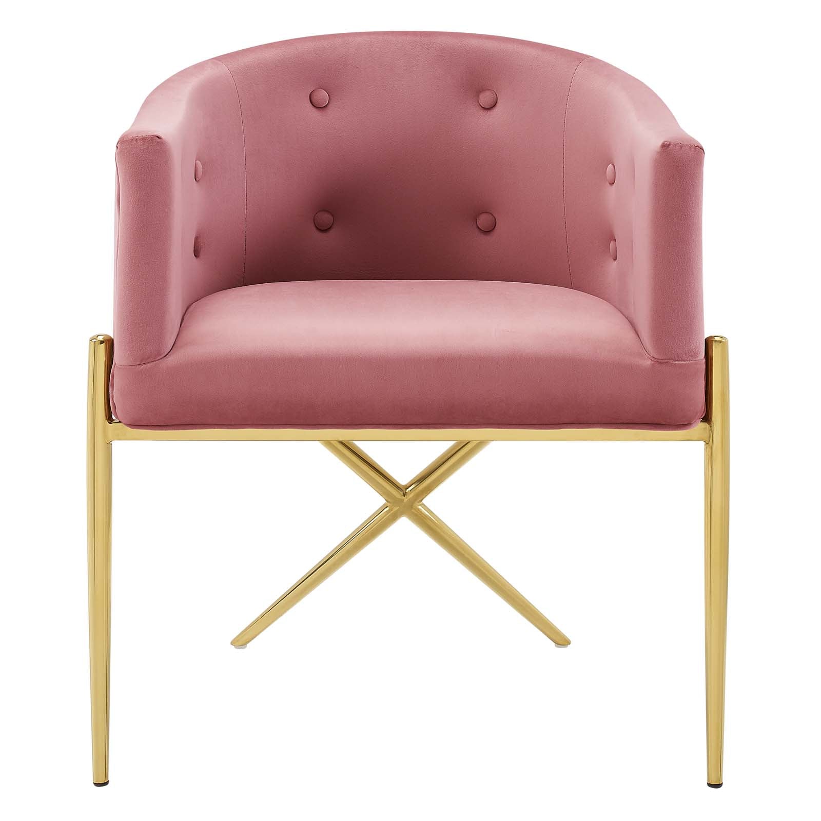 Savour Tufted Performance Velvet Accent Dining Armchair By Modway - EEI-3906 | Dining Chairs | Modishstore - 5