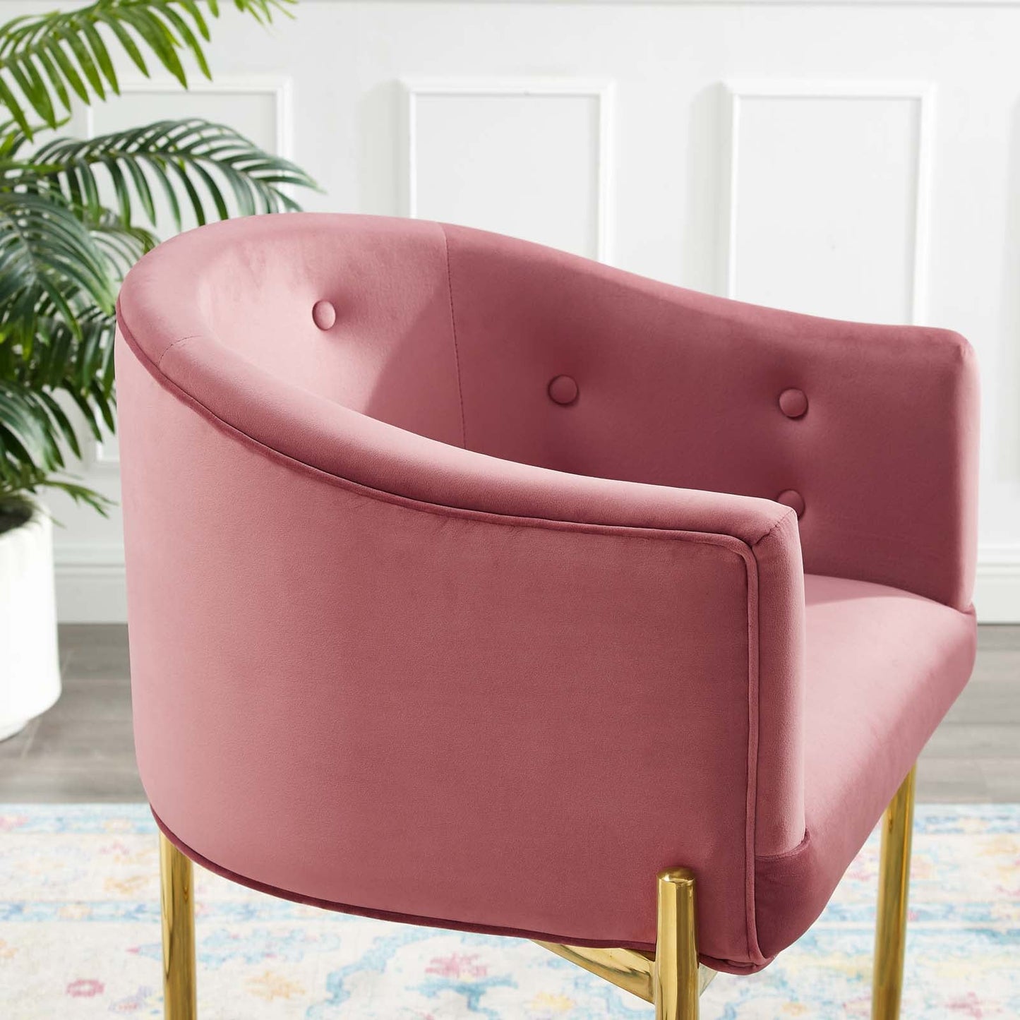 Savour Tufted Counter Stool By Modway - EEI-3910 | Counter Stools | Modishstore - 7