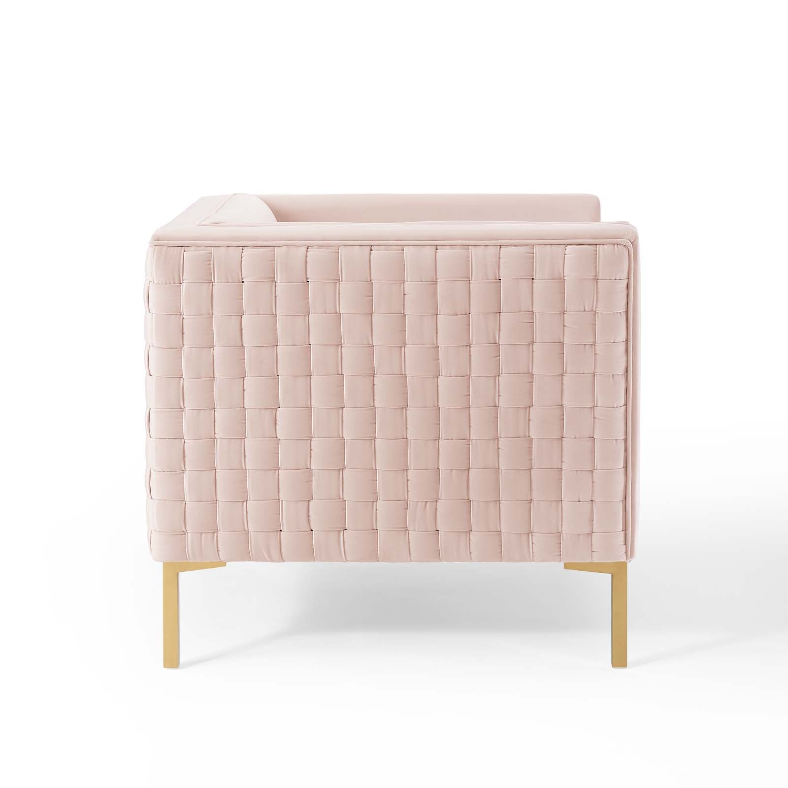 Resonate Performance Velvet Armchair By Modway - EEI-3916 | Armchairs | Modishstore - 12