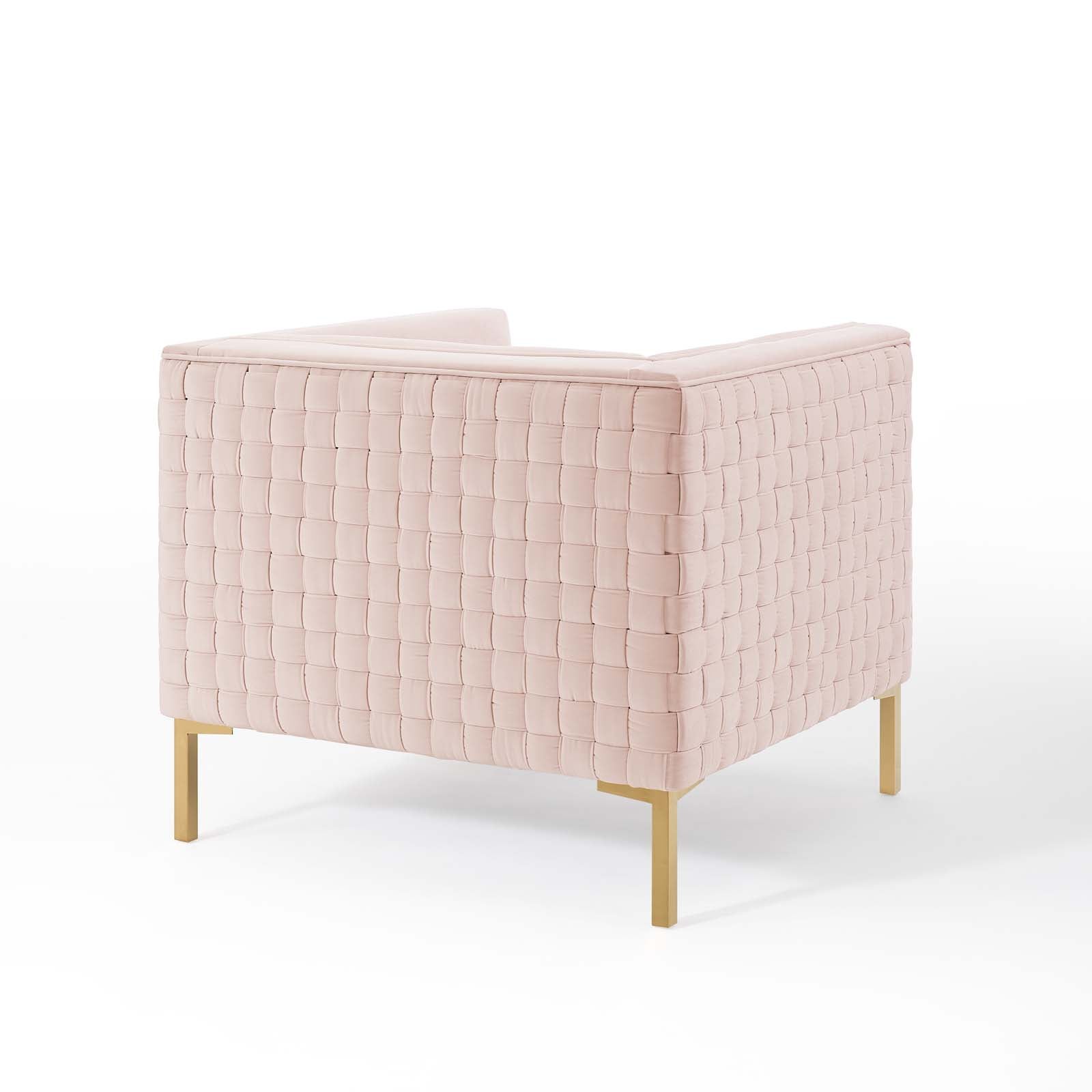 Resonate Performance Velvet Armchair By Modway - EEI-3916 | Armchairs | Modishstore - 13