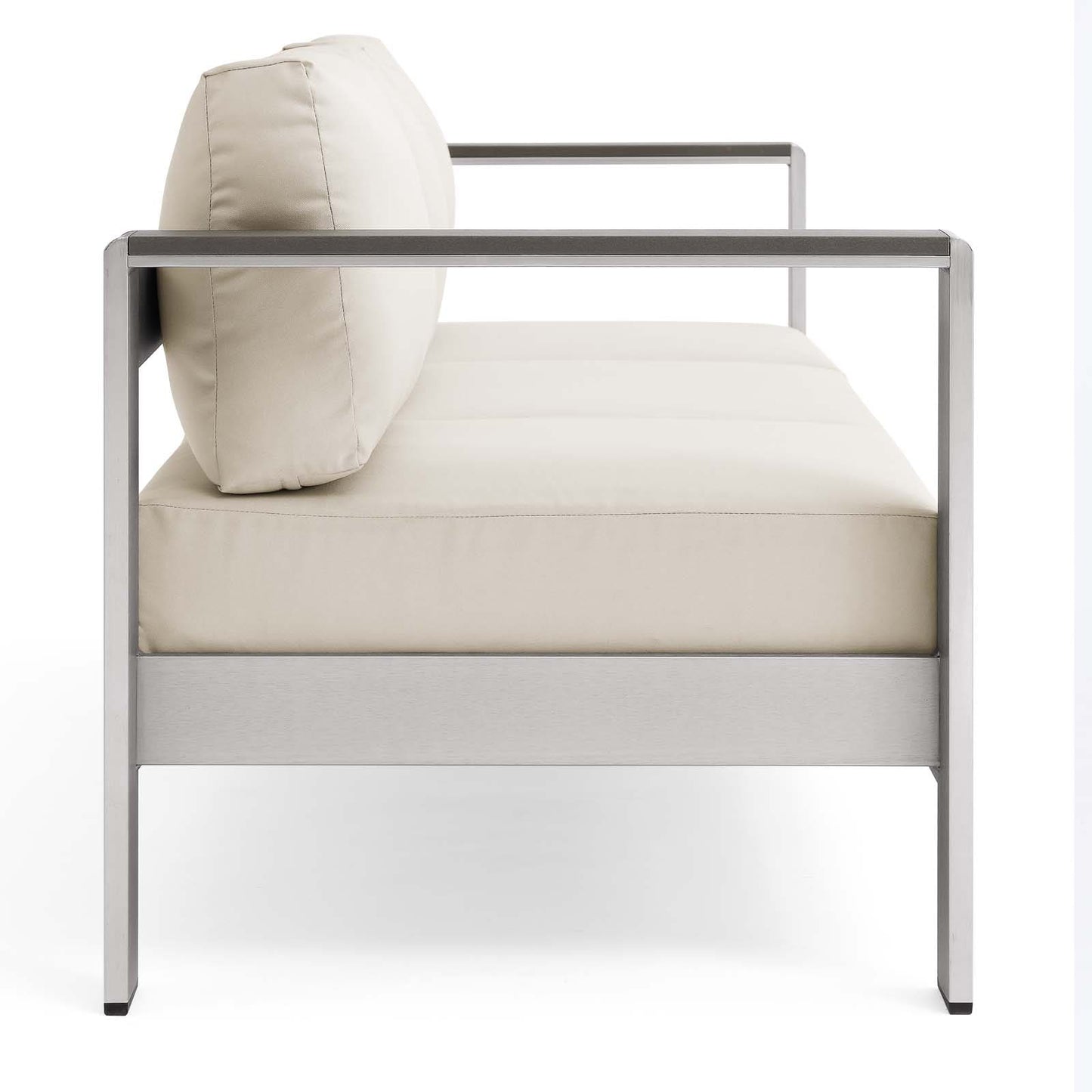Modway Shore Outdoor Patio Aluminum Sofa | Outdoor Sofas, Loveseats & Sectionals | Modishstore-5