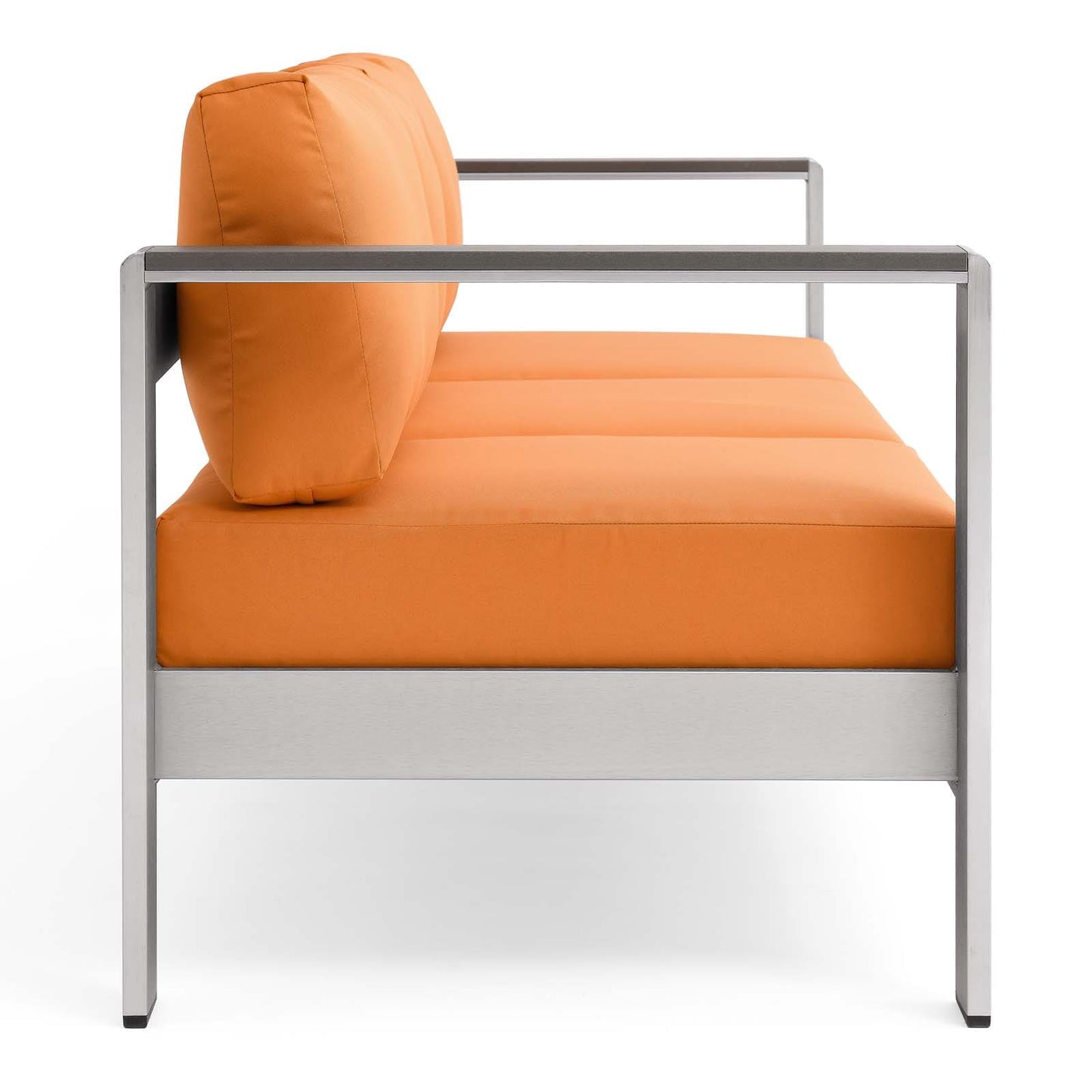 Modway Shore Outdoor Patio Aluminum Sofa | Outdoor Sofas, Loveseats & Sectionals | Modishstore-32