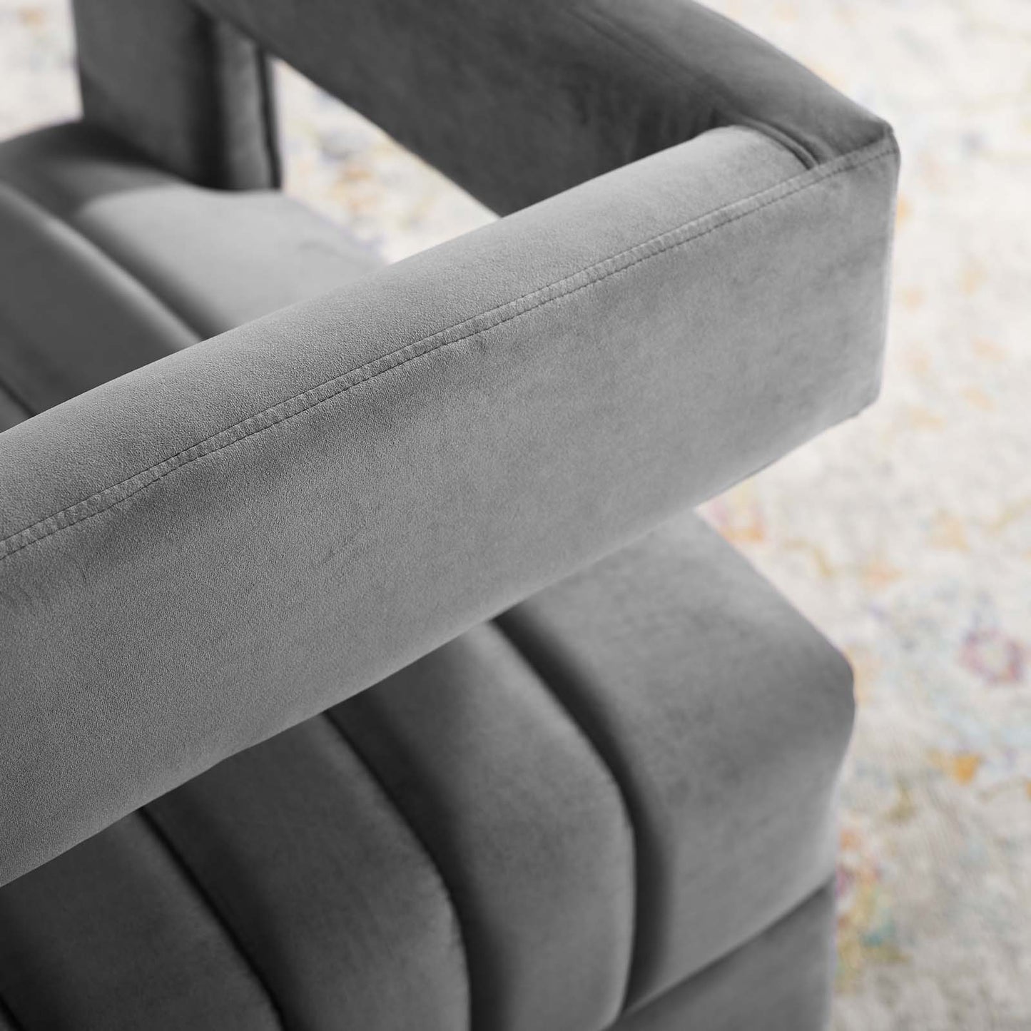 Modway Range Tufted Performance Velvet Accent Armchair | Armchairs | Modishstore-7