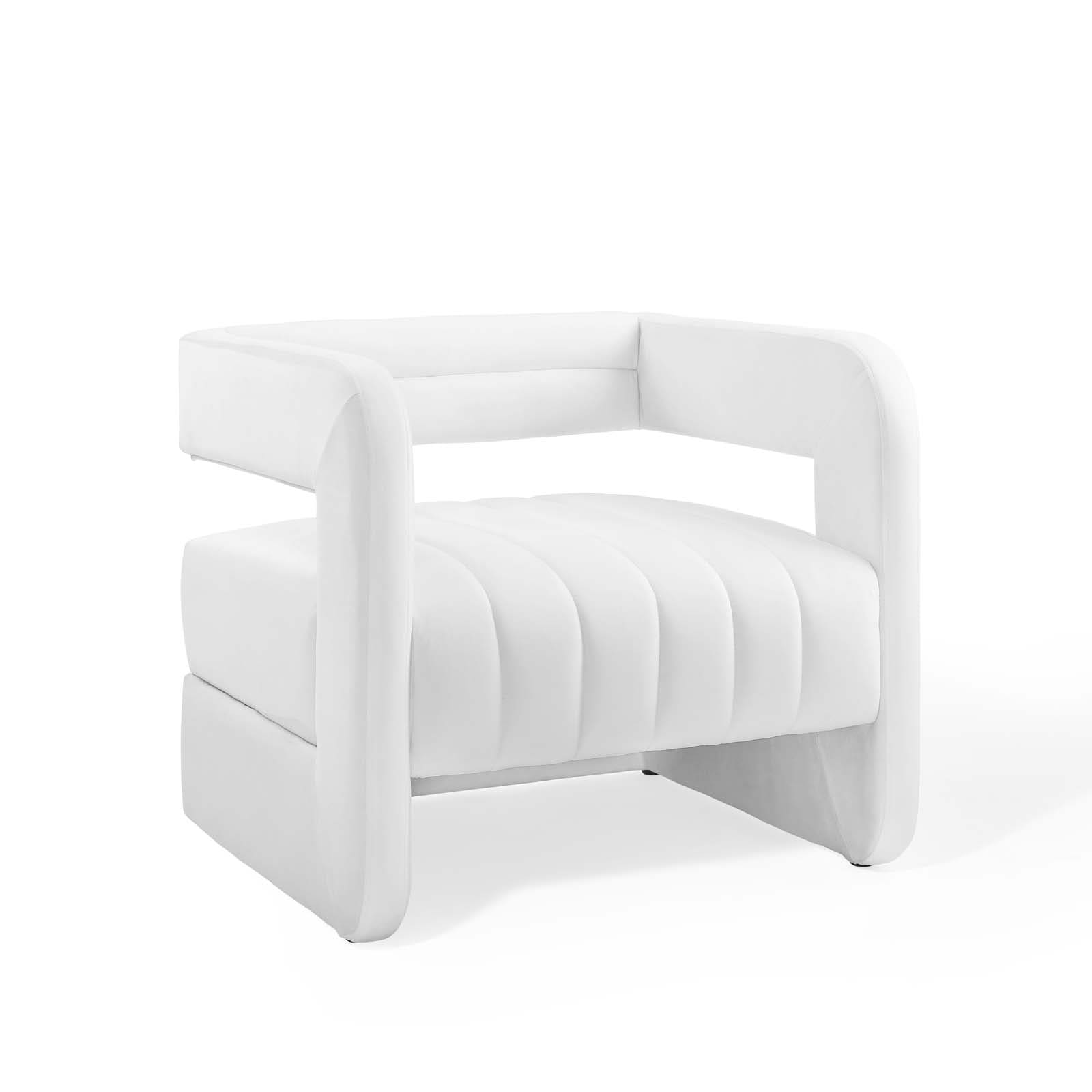 Modway Range Tufted Performance Velvet Accent Armchair | Armchairs | Modishstore-17