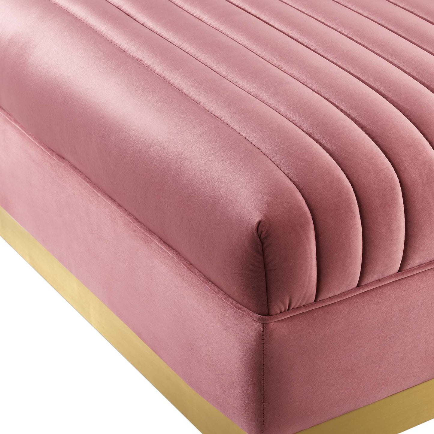 Modway Sanguine 3 Piece Performance Velvet Sectional Sofa Set | Sofas | Modishstore-6