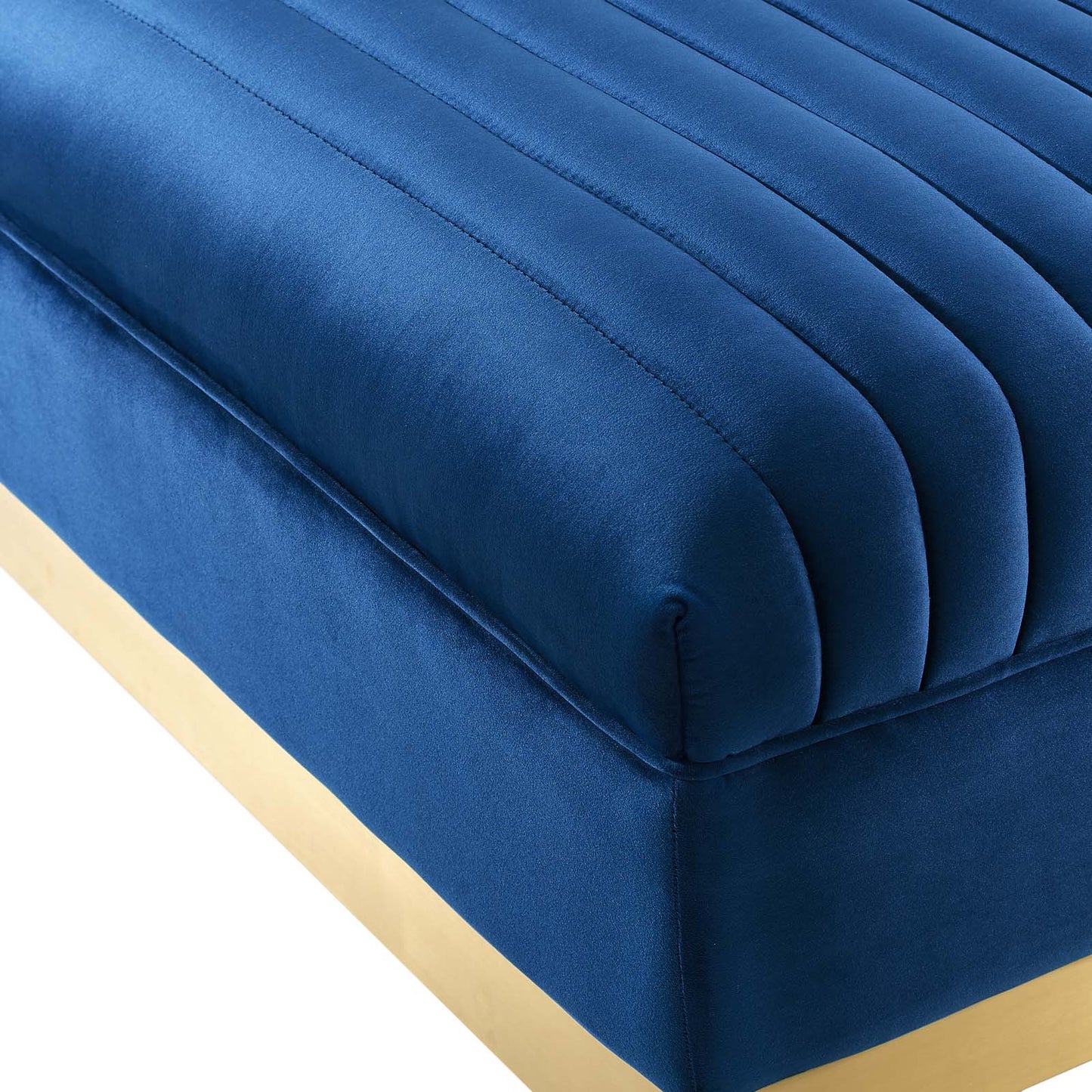 Modway Sanguine 3 Piece Performance Velvet Sectional Sofa Set | Sofas | Modishstore-20