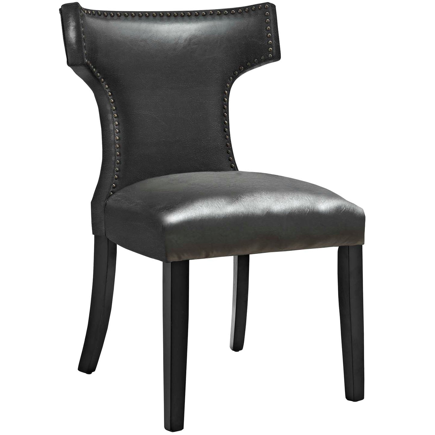 Modway Curve Vinyl Dining Chair | Dining Chairs | 