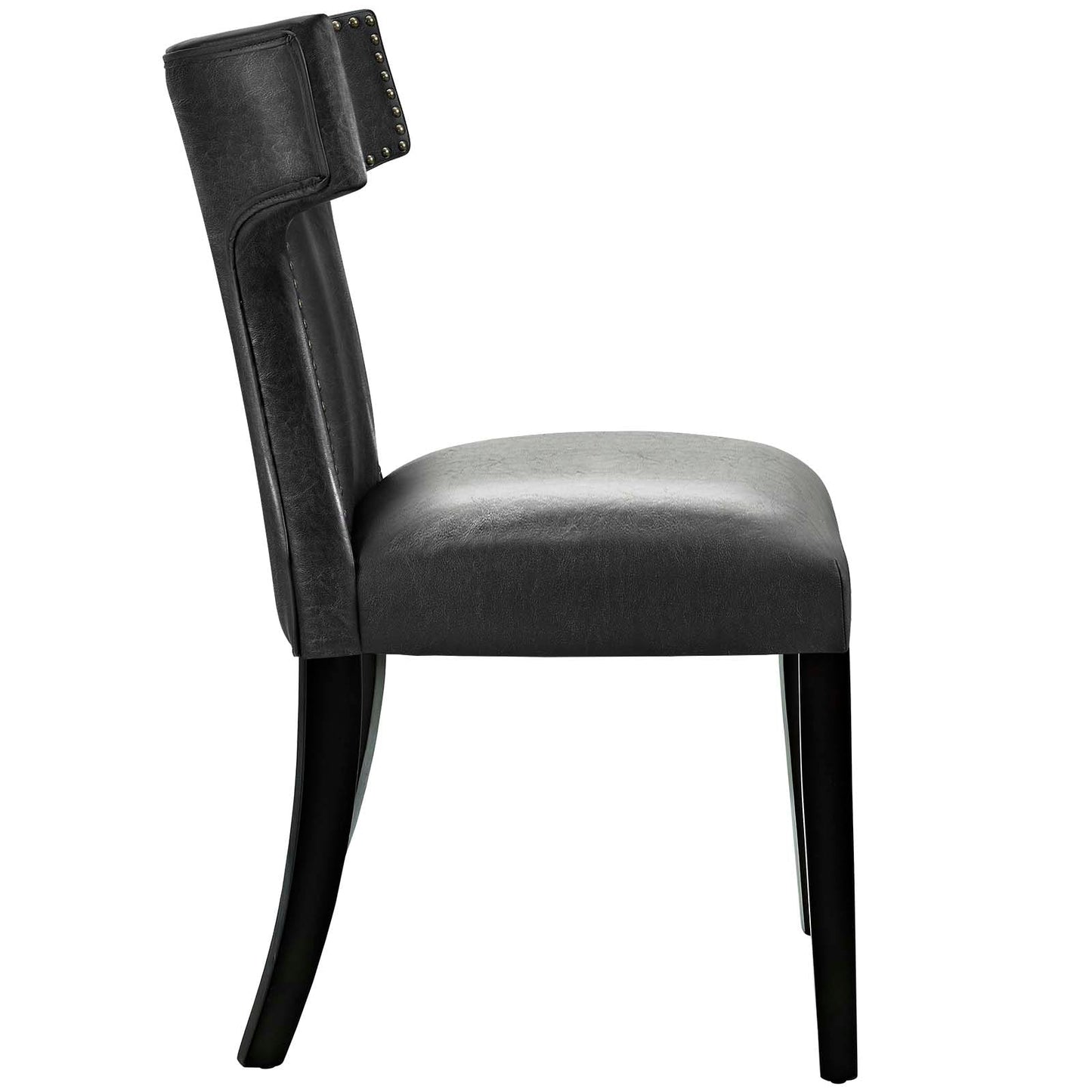 Modway Curve Vinyl Dining Chair | Dining Chairs | 