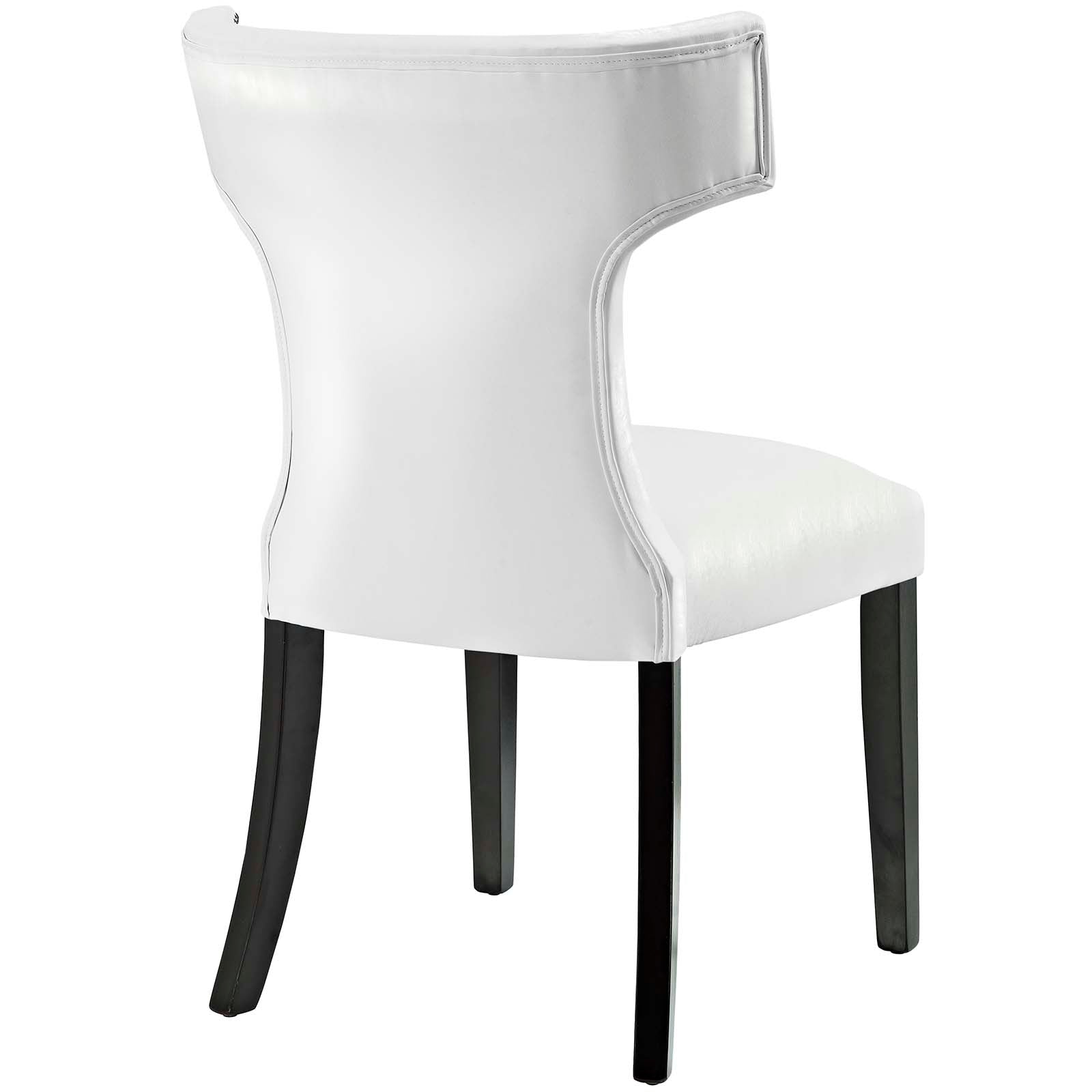 Modway Curve Vinyl Dining Chair | Dining Chairs | 