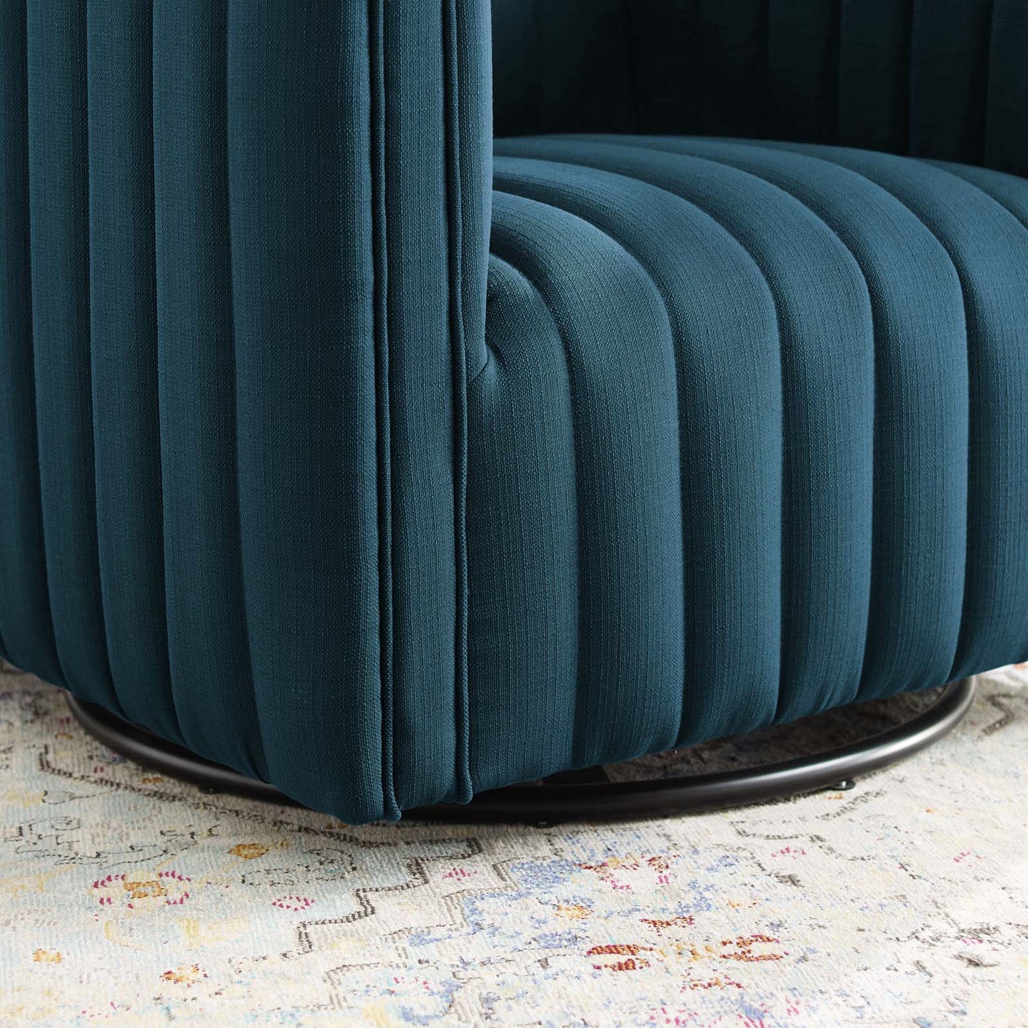 Modway Perception Tufted Swivel Upholstered Armchair | Armchairs | Modishstore-9