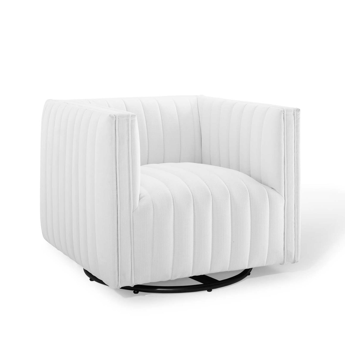 Modway Perception Tufted Swivel Upholstered Armchair | Armchairs | Modishstore-30
