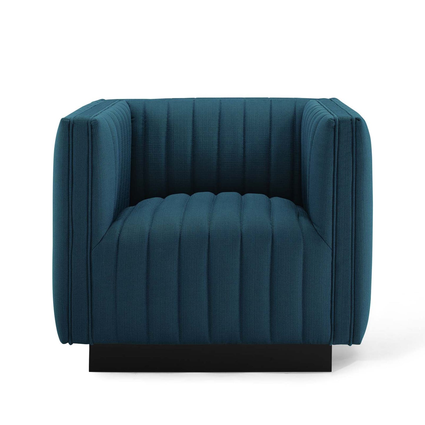 Modway Perception Tufted Upholstered Fabric Armchair | Armchairs | Modishstore-7