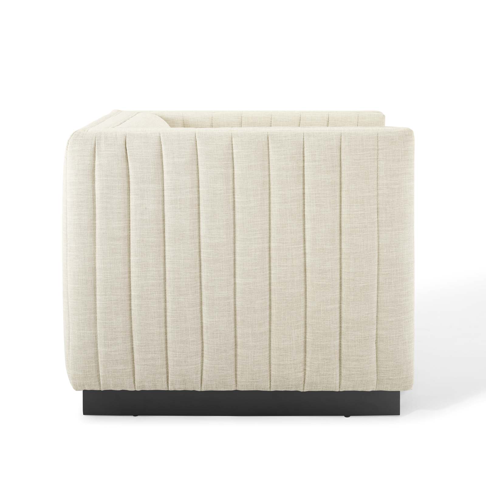 Modway Perception Tufted Upholstered Fabric Armchair | Armchairs | Modishstore-14
