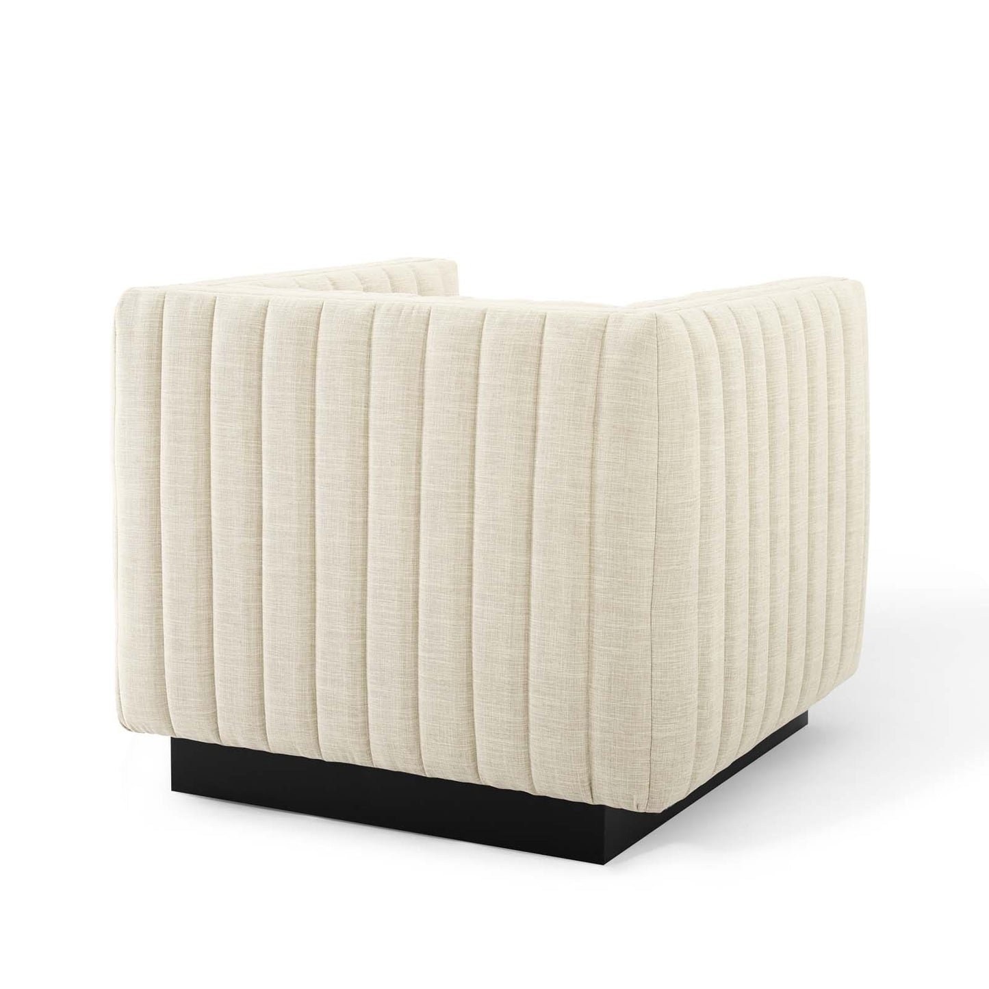 Modway Perception Tufted Upholstered Fabric Armchair | Armchairs | Modishstore-15