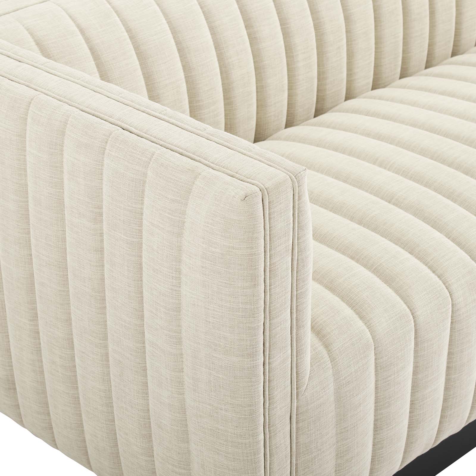 Modway Perception Tufted Upholstered Fabric Sofa | Sofas | Modishstore-19