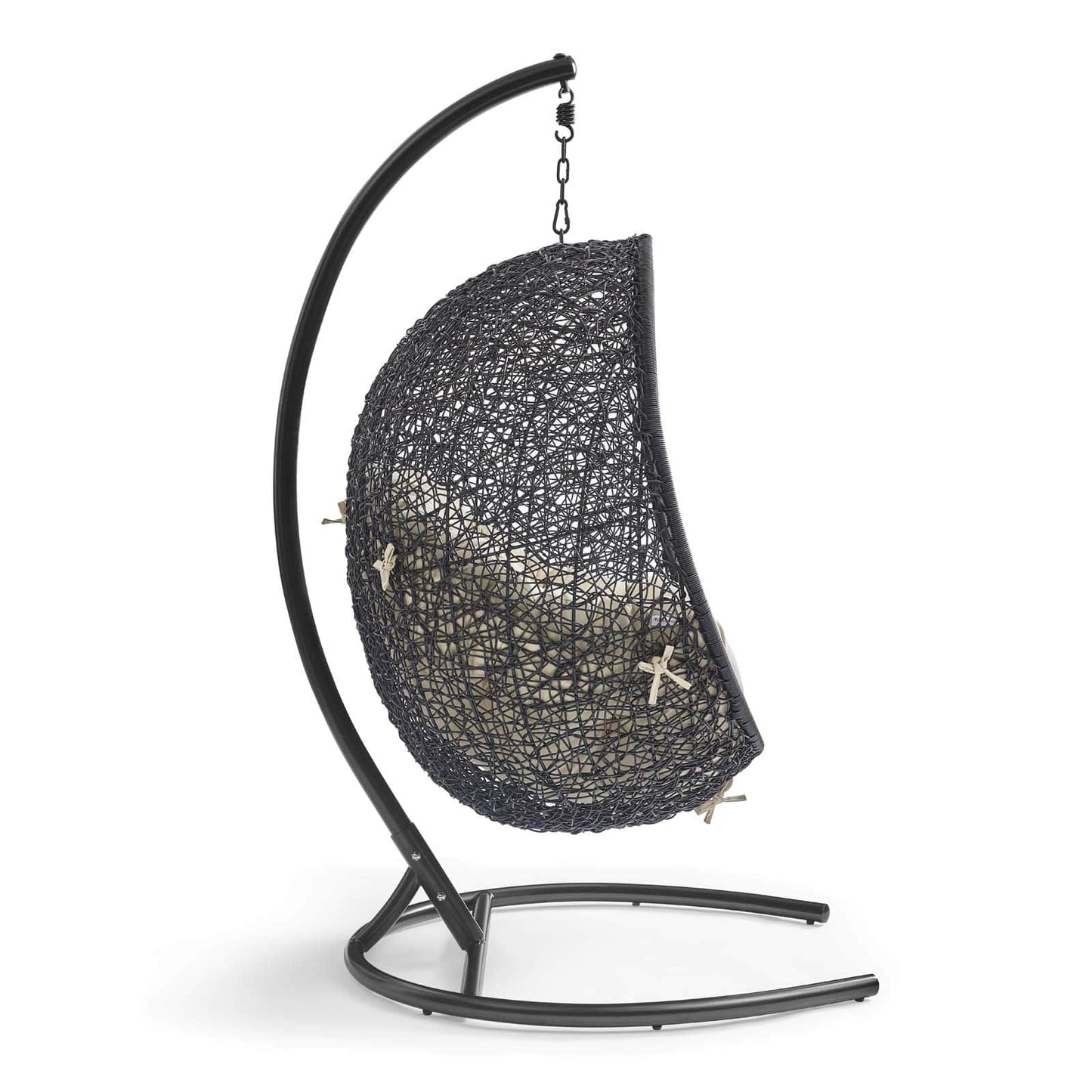 Modway Encase Sunbrella Swing Outdoor Patio Lounge Chair | Outdoor Porch Swings | 