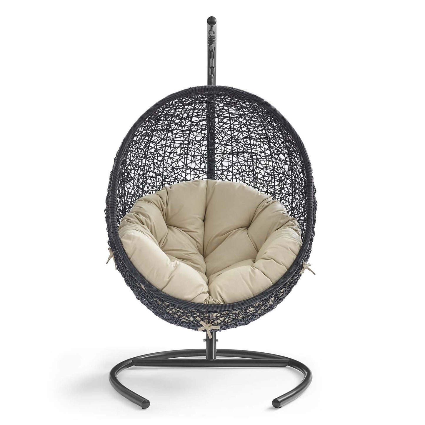 Modway Encase Sunbrella Swing Outdoor Patio Lounge Chair | Outdoor Porch Swings | 