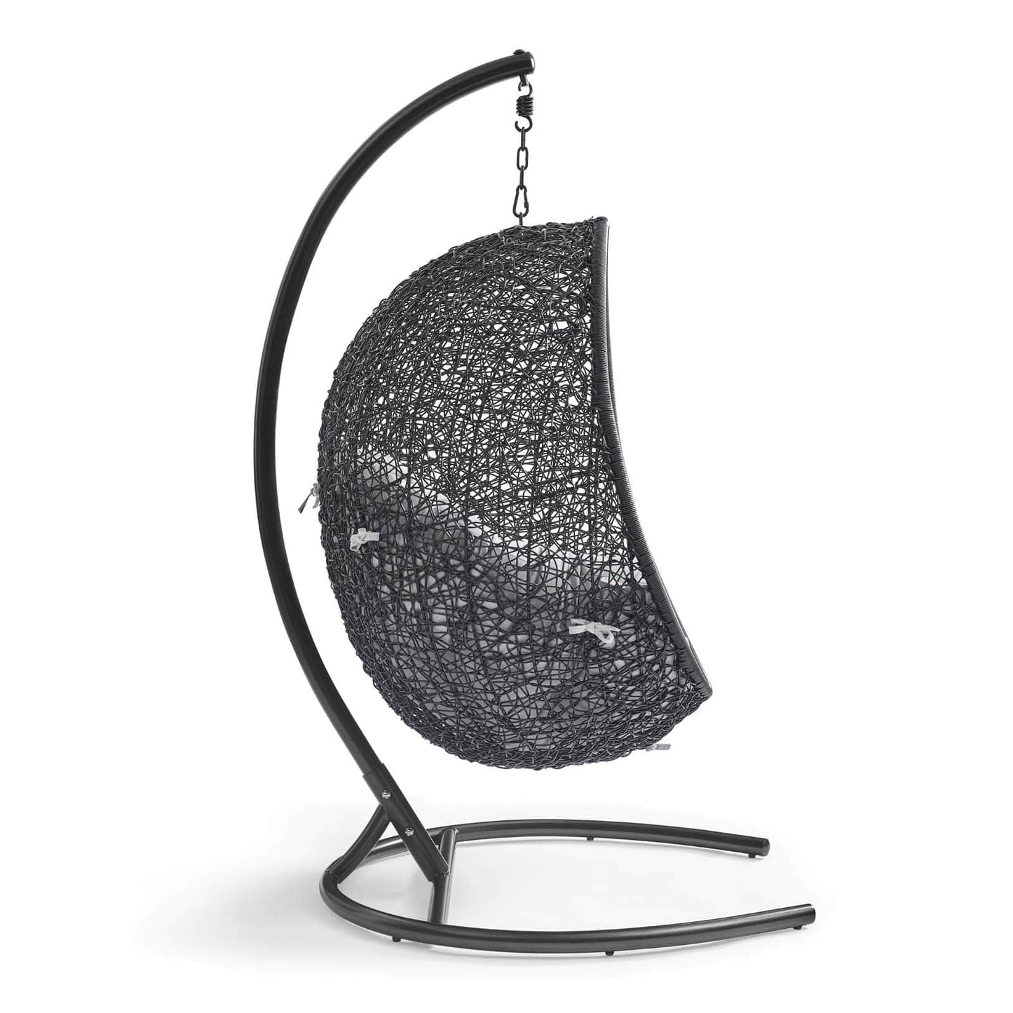 Modway Encase Sunbrella Swing Outdoor Patio Lounge Chair | Outdoor Porch Swings | 