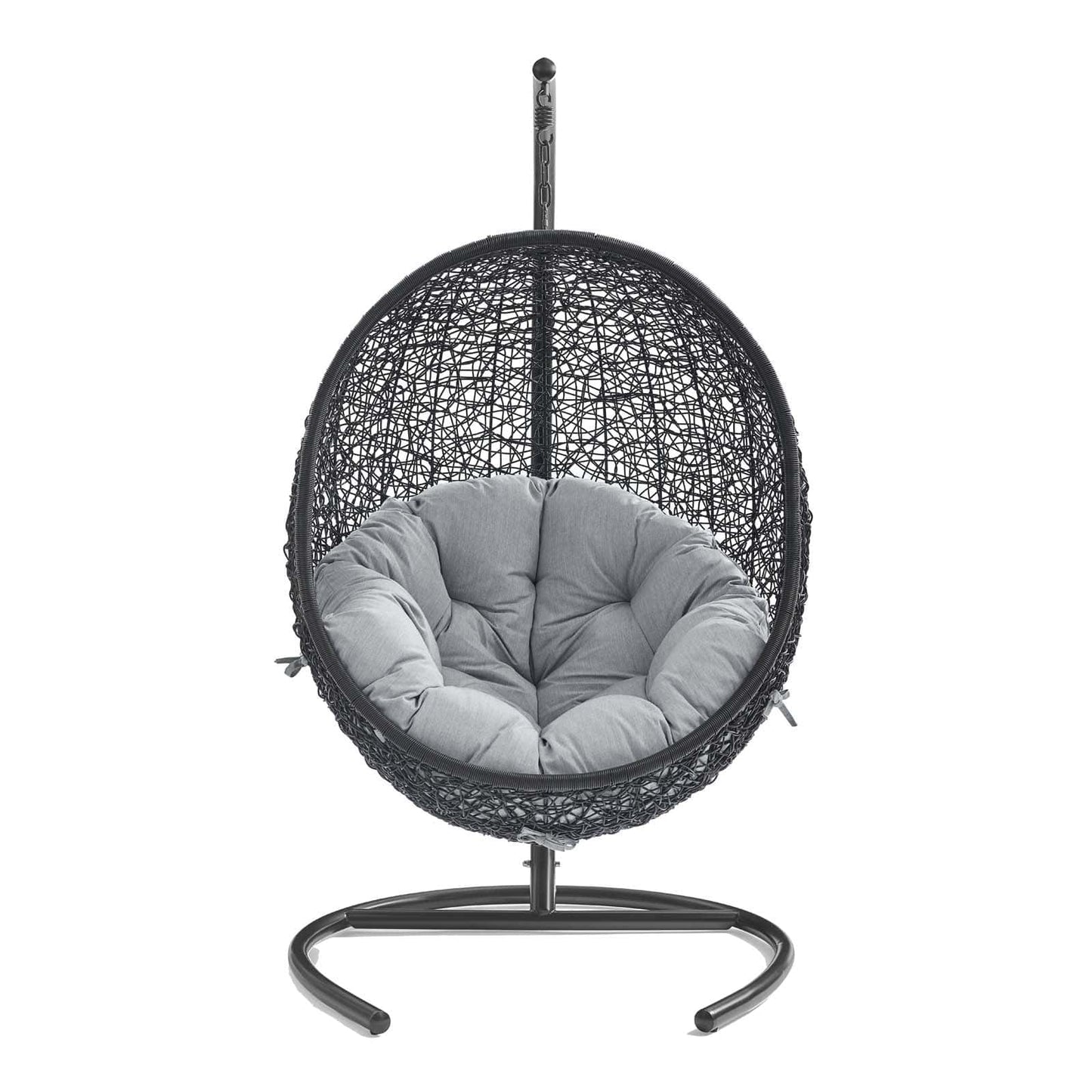 Modway Encase Sunbrella Swing Outdoor Patio Lounge Chair | Outdoor Porch Swings | 