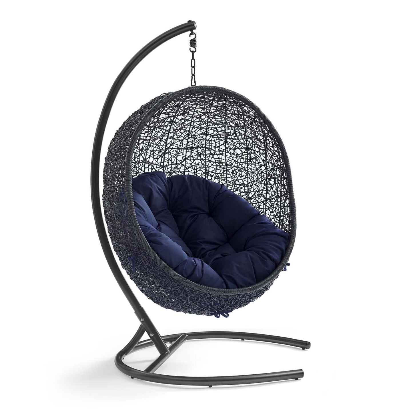 Modway Encase Sunbrella Swing Outdoor Patio Lounge Chair | Outdoor Porch Swings | 