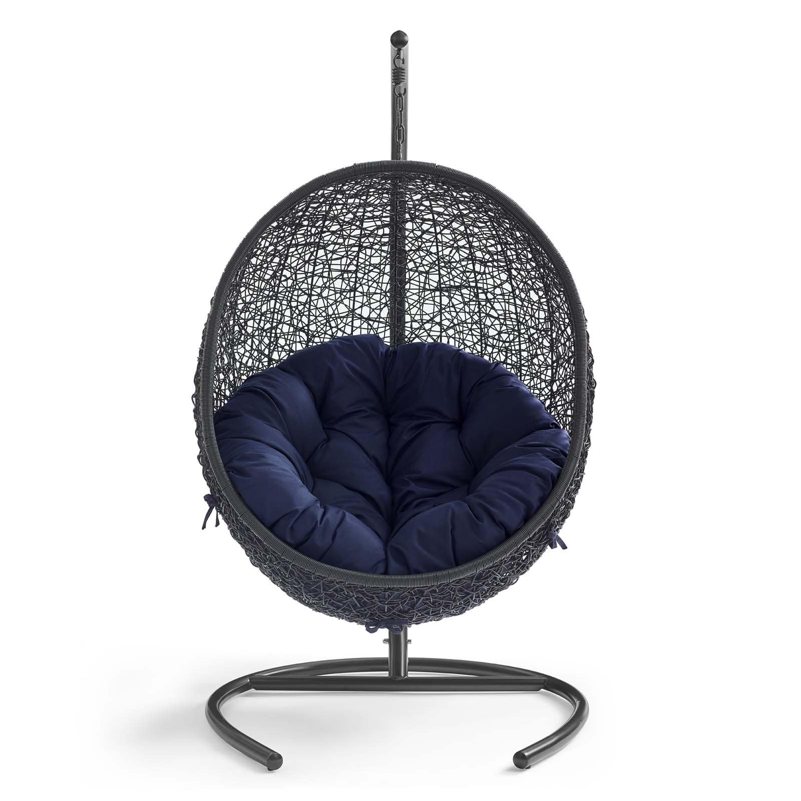 Modway Encase Sunbrella Swing Outdoor Patio Lounge Chair | Outdoor Porch Swings | 