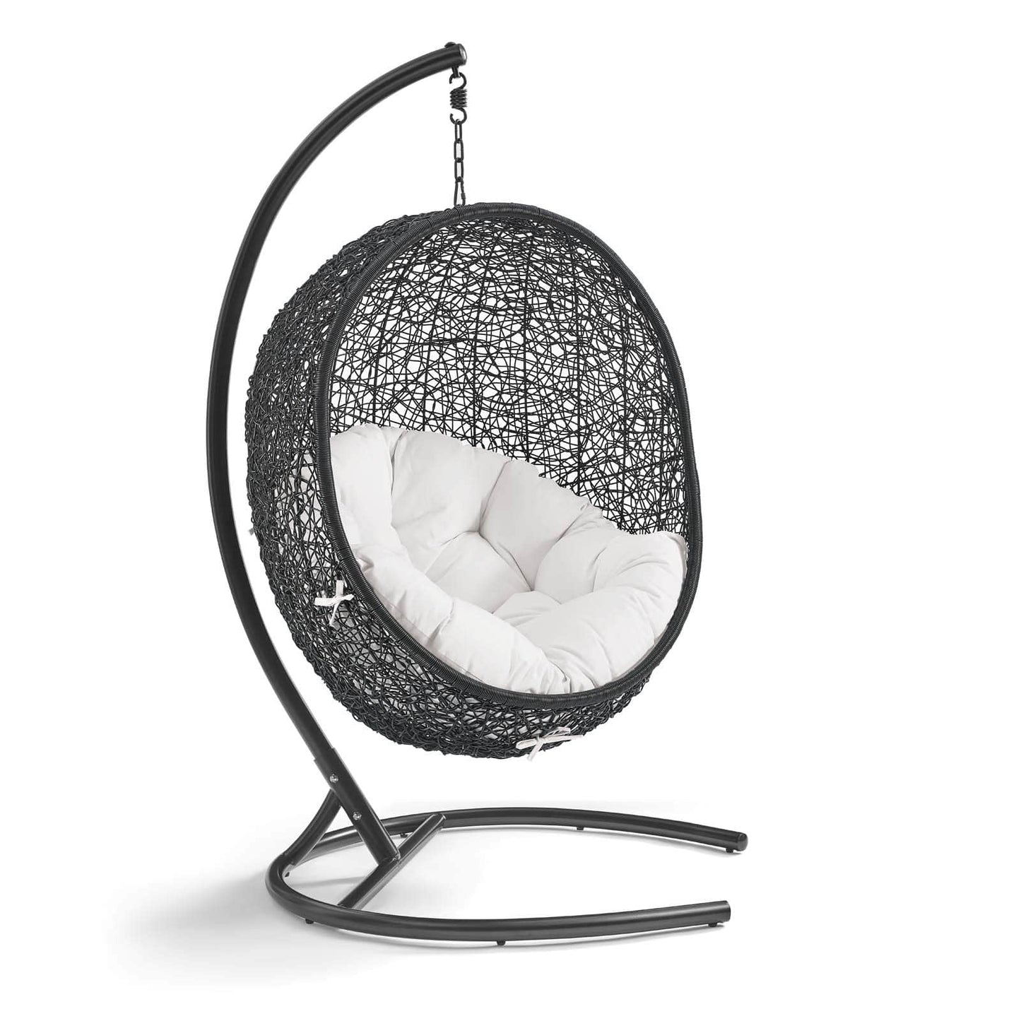 Modway Encase Sunbrella Swing Outdoor Patio Lounge Chair | Outdoor Porch Swings | 