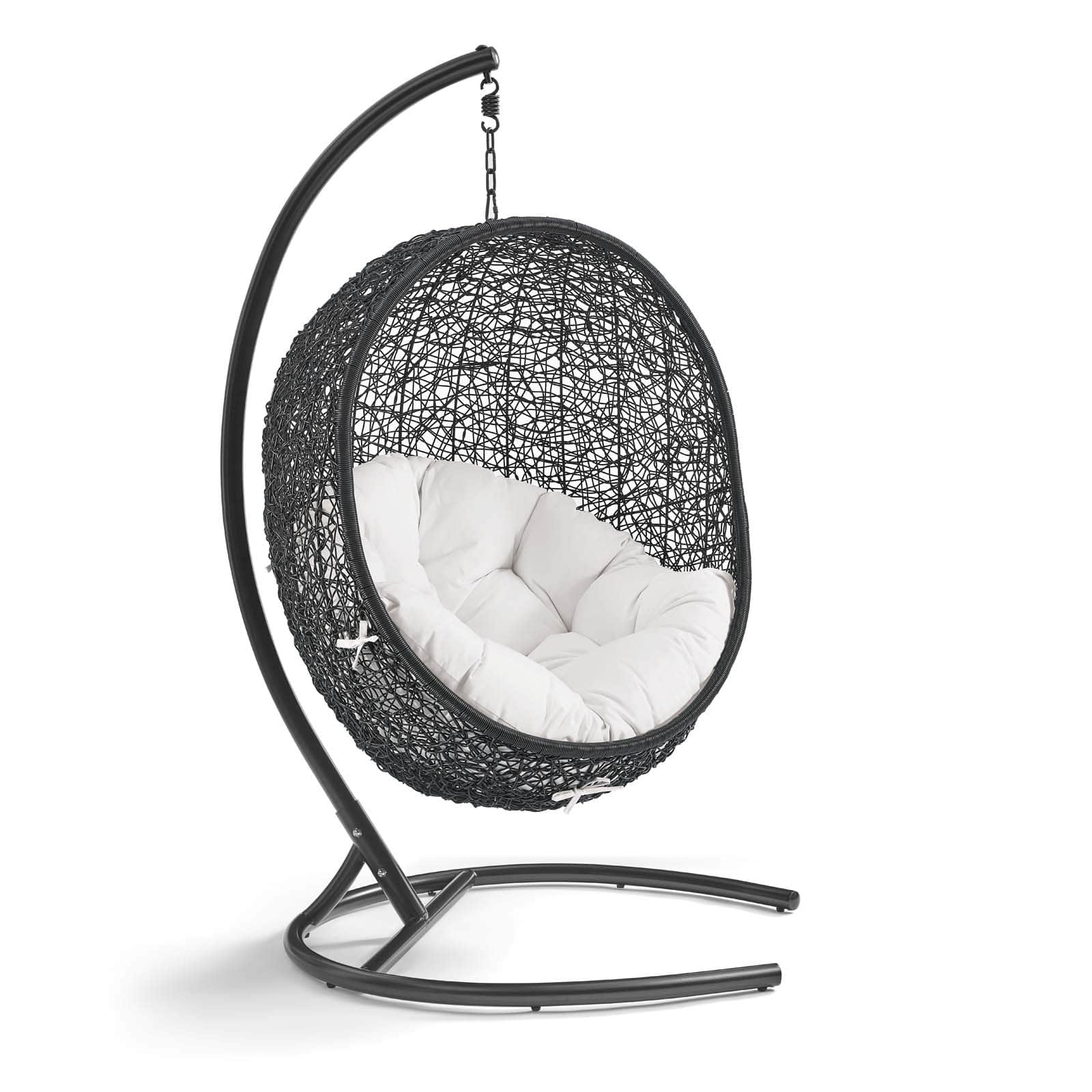Modway Encase Sunbrella Swing Outdoor Patio Lounge Chair | Outdoor Porch Swings | 