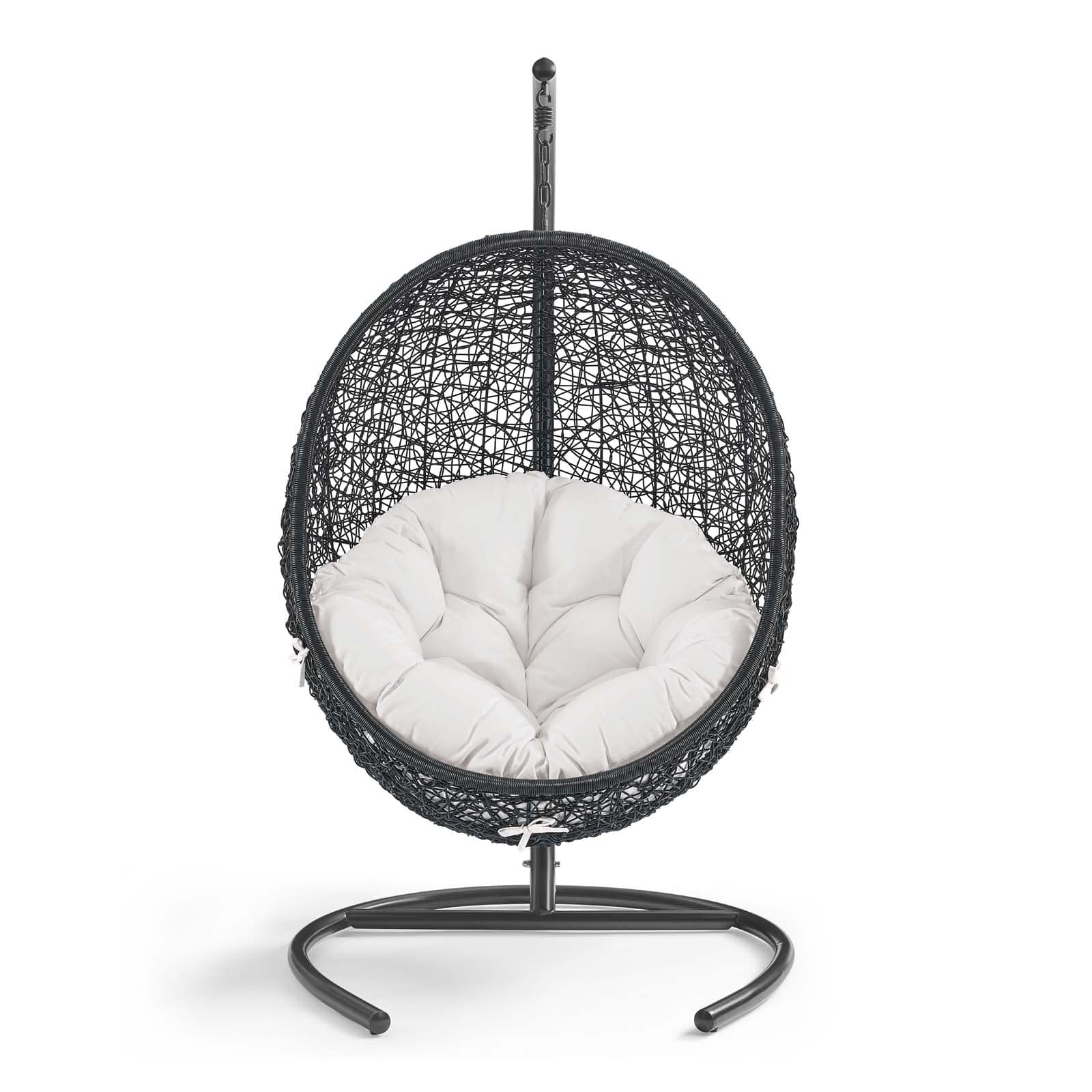 Modway Encase Sunbrella Swing Outdoor Patio Lounge Chair | Outdoor Porch Swings | 