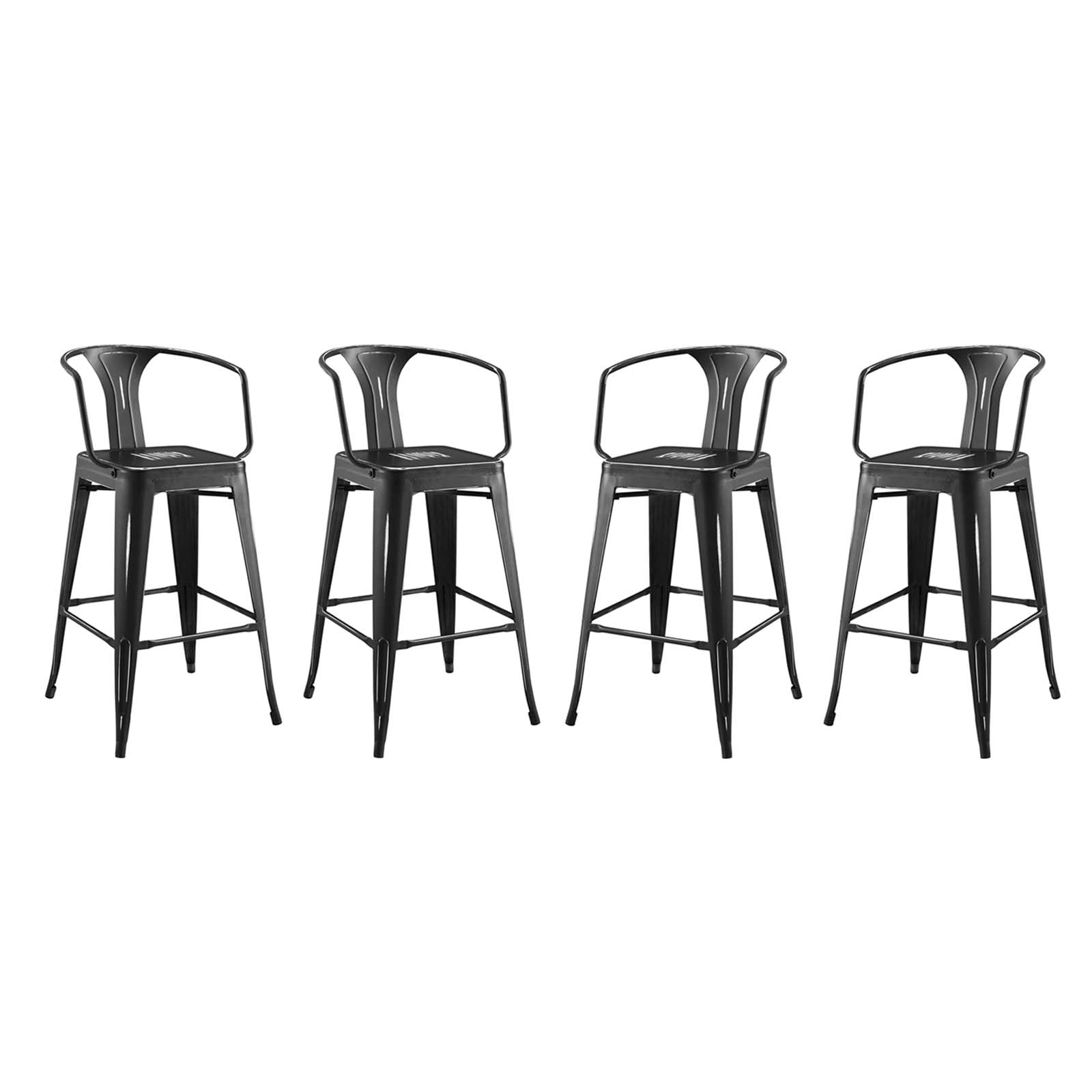 Modway Promenade Bar Stool Set of 4 | Bar Stools | Modishstore-2