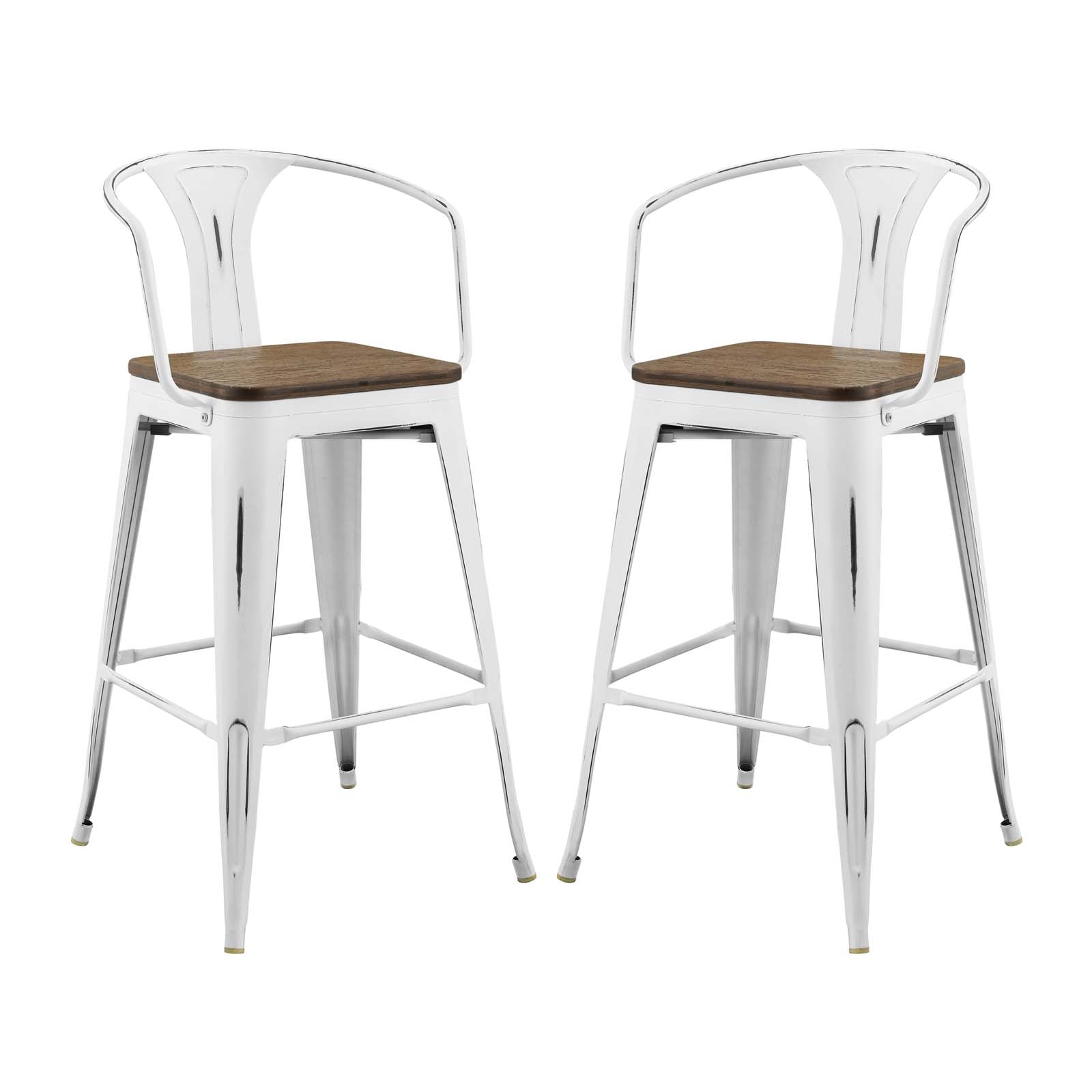 Modway Promenade Bar Stool Set of 2 | Bar Stools | Modishstore-16