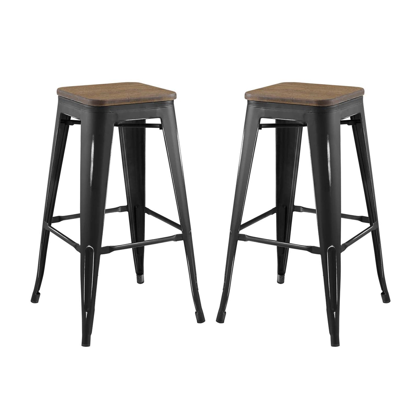 Promenade Bar Stool Set of 2 By Modway - EEI-3956 | Bar Stools | Modishstore - 2