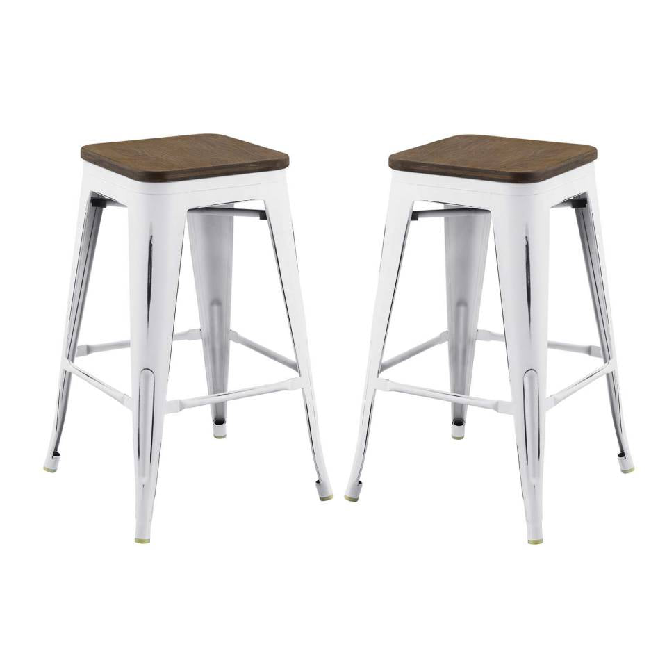 Modway Promenade Counter Stool Set of 2 | Counter Stools | Modishstore-7