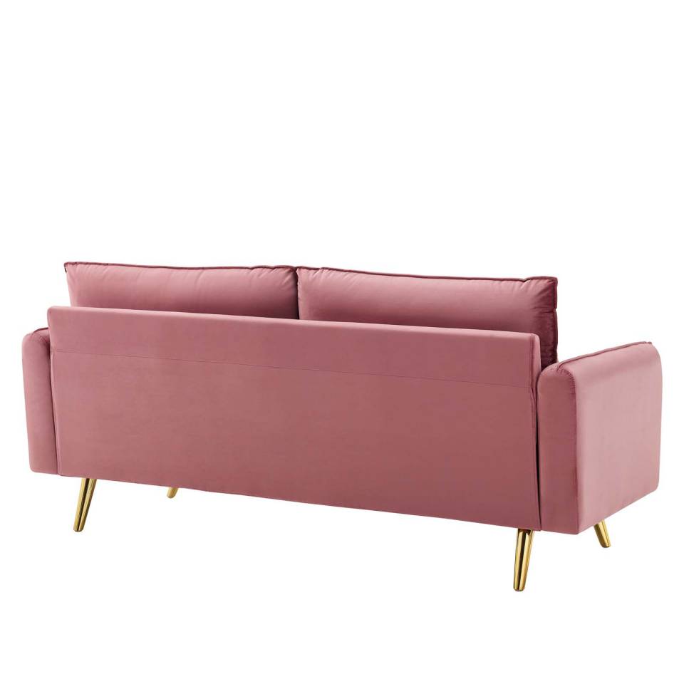 Modway Revive Performance Velvet Sofa | Sofas | Modishstore-4