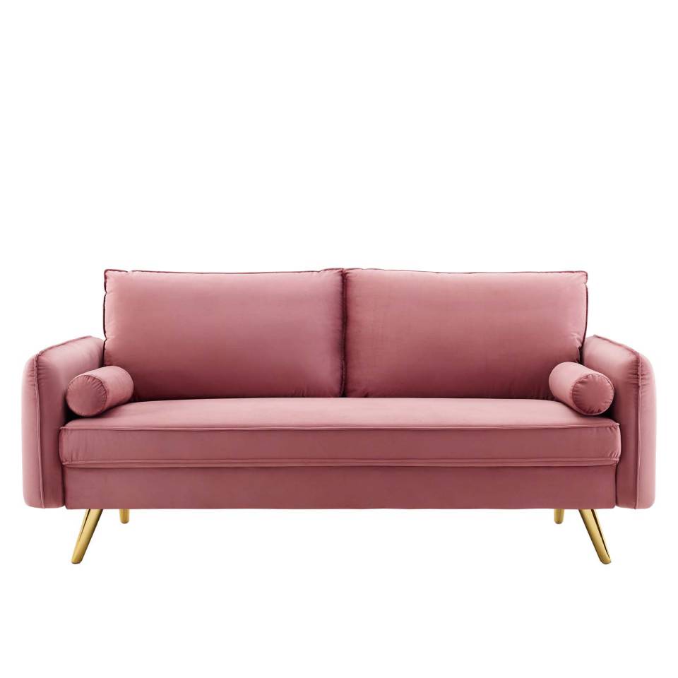 Modway Revive Performance Velvet Sofa | Sofas | Modishstore-5