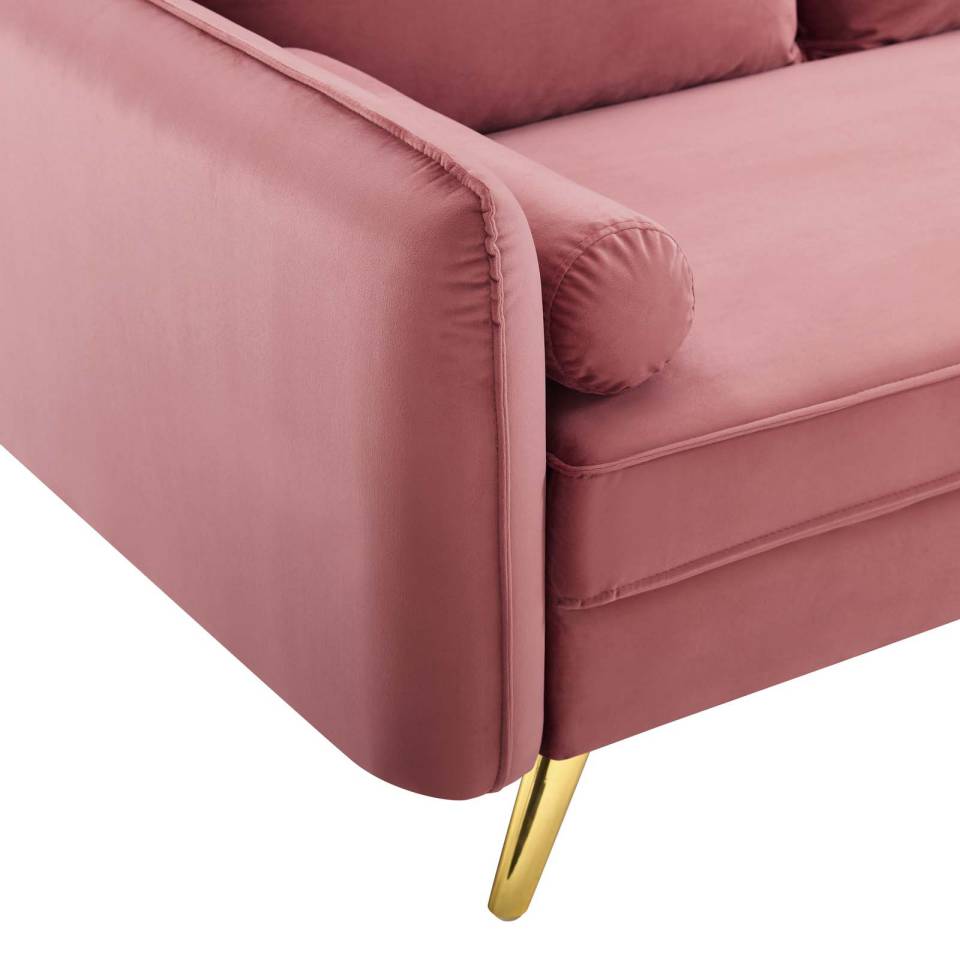 Modway Revive Performance Velvet Sofa | Sofas | Modishstore-6